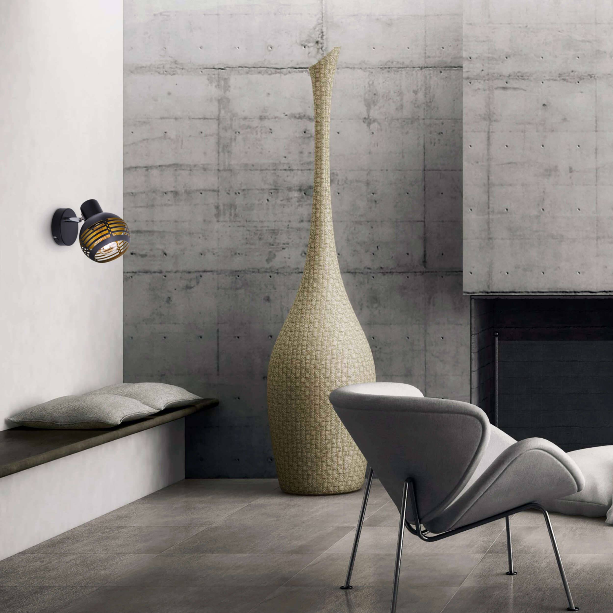 1er Wand-/Deckenleuchte/Spot "CASCO"