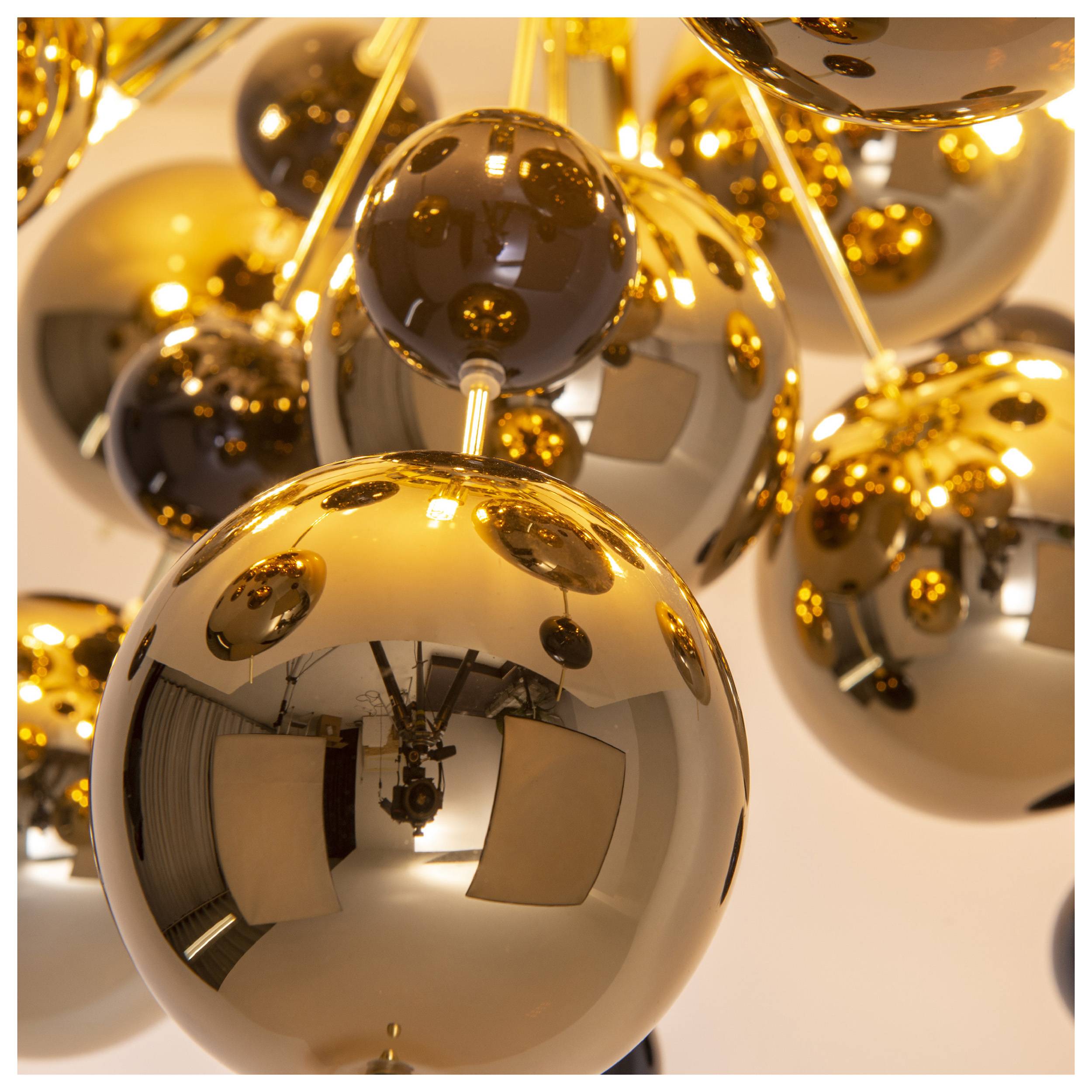 Deckenleuchte "EXPLOSION" D: 57 cm gold