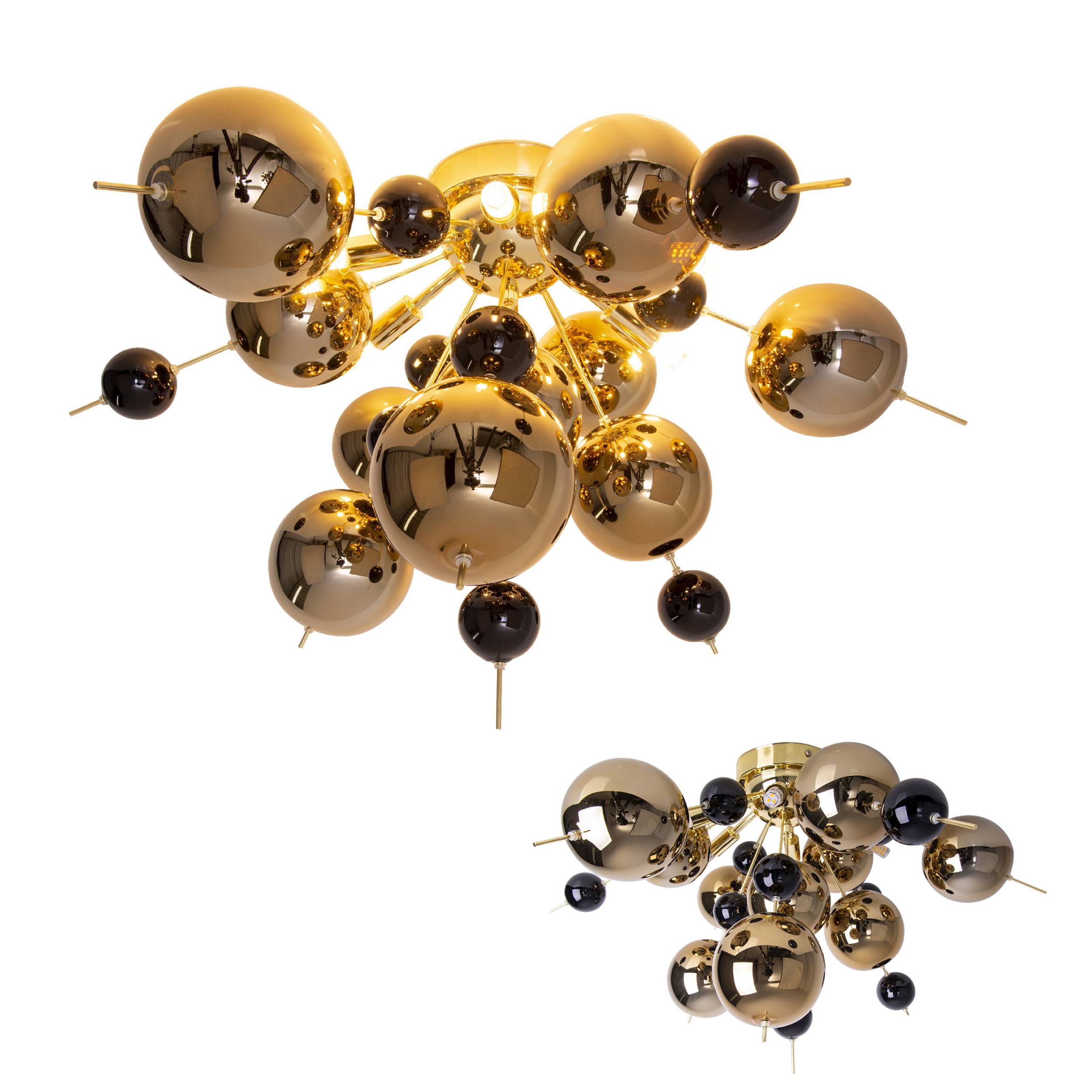 Deckenleuchte "EXPLOSION" D: 57 cm gold