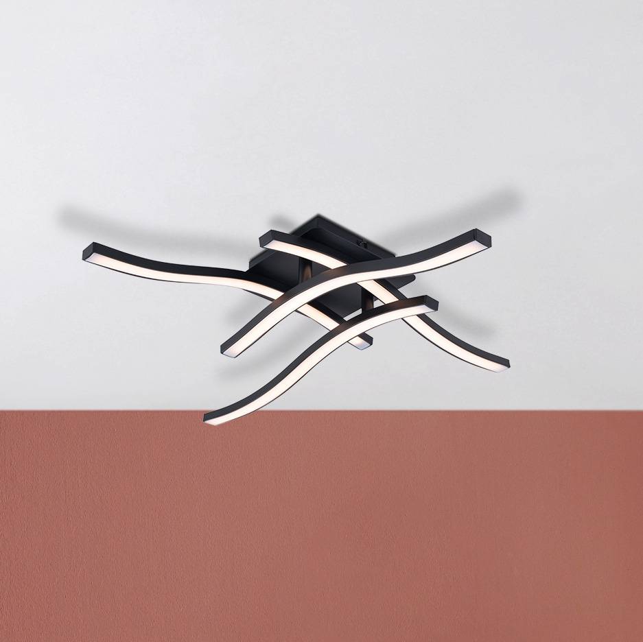 LED Deckenleuchte "ONDA" L/B: 45 cm