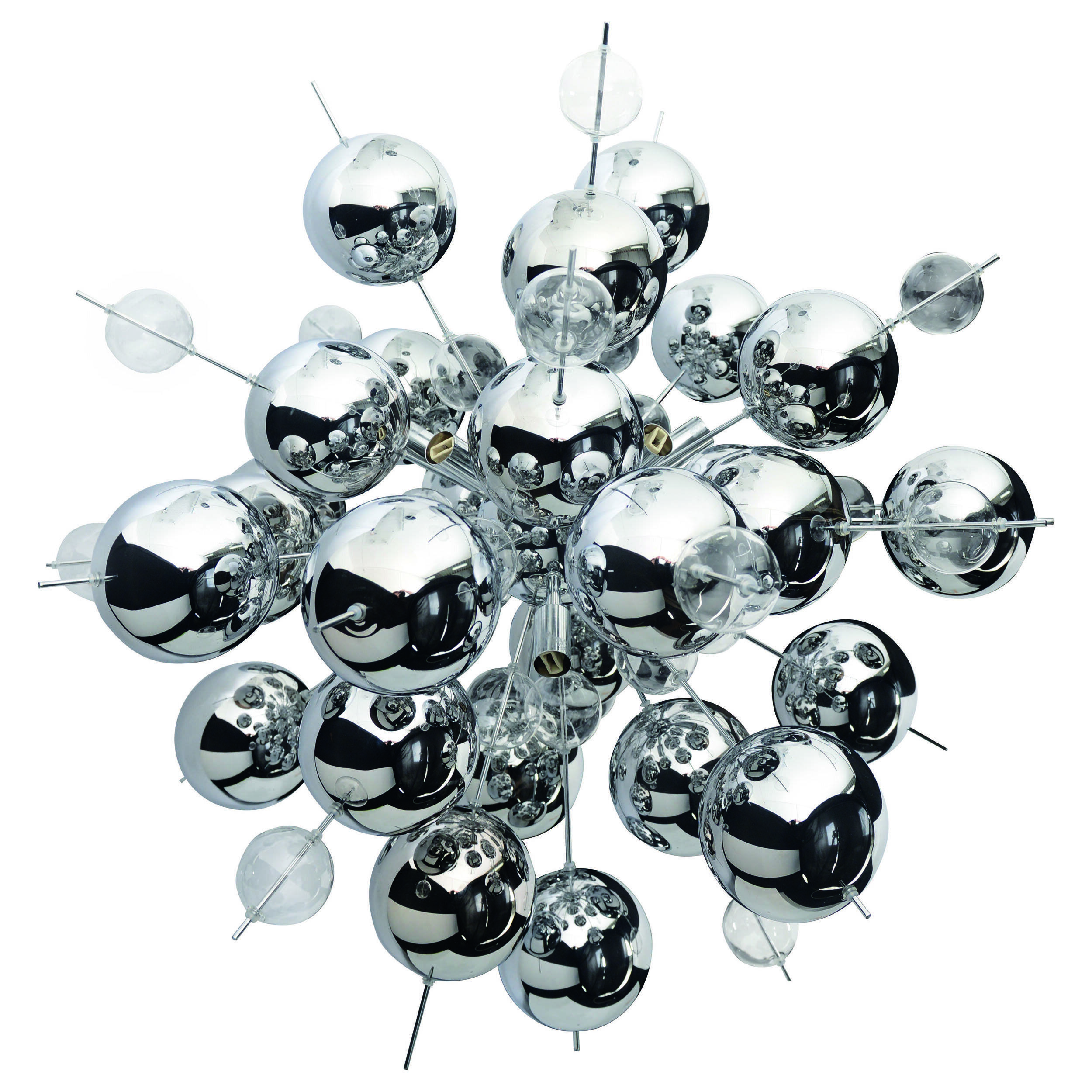 Pendelleuchte "EXPLOSION" chrom