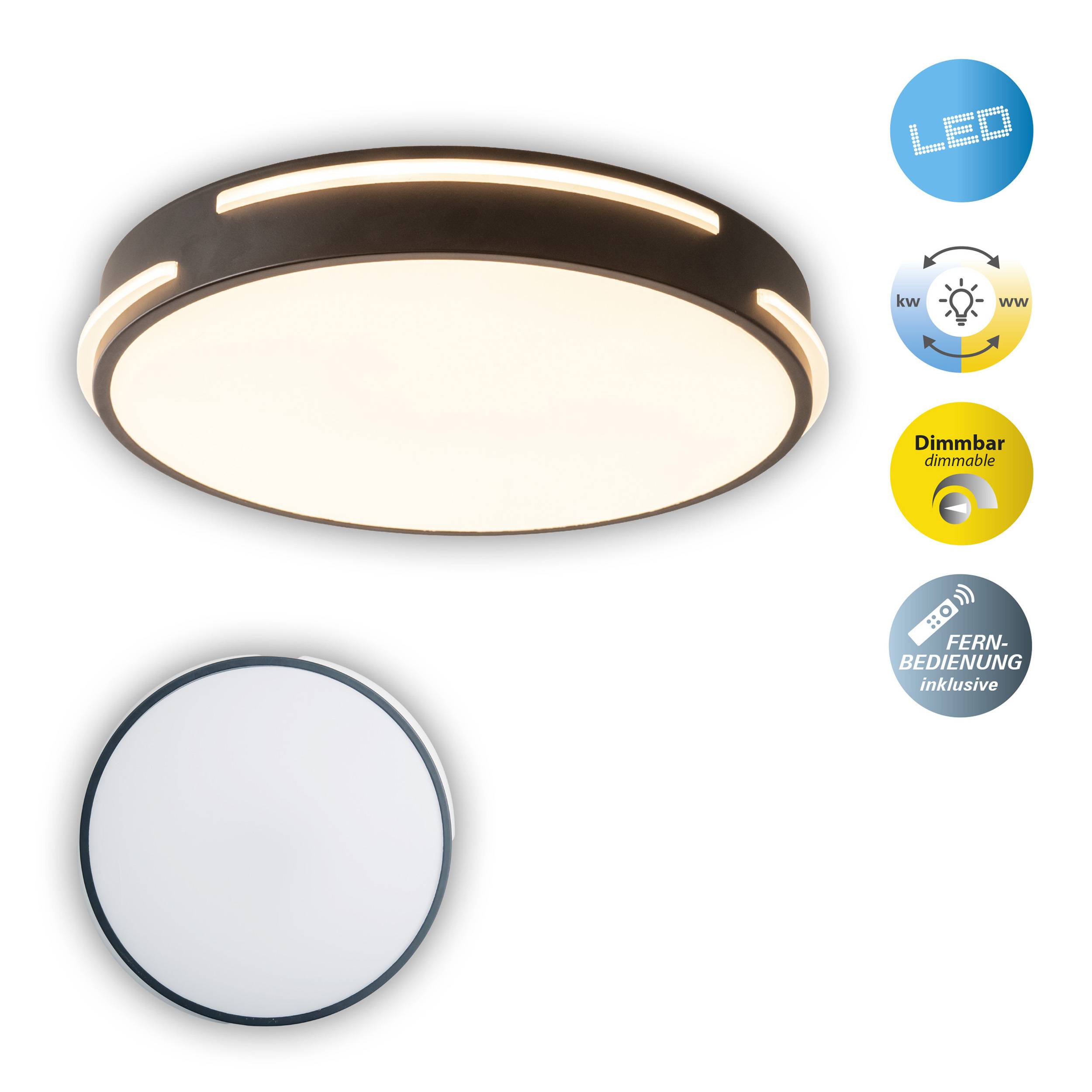 LED Deckenleuchte Ø: 40cm "VENTURA"