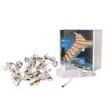 LED's light LED-Treppenstufenbeleuchtung für 15 Stufen dimmbar 22W neutralweiß