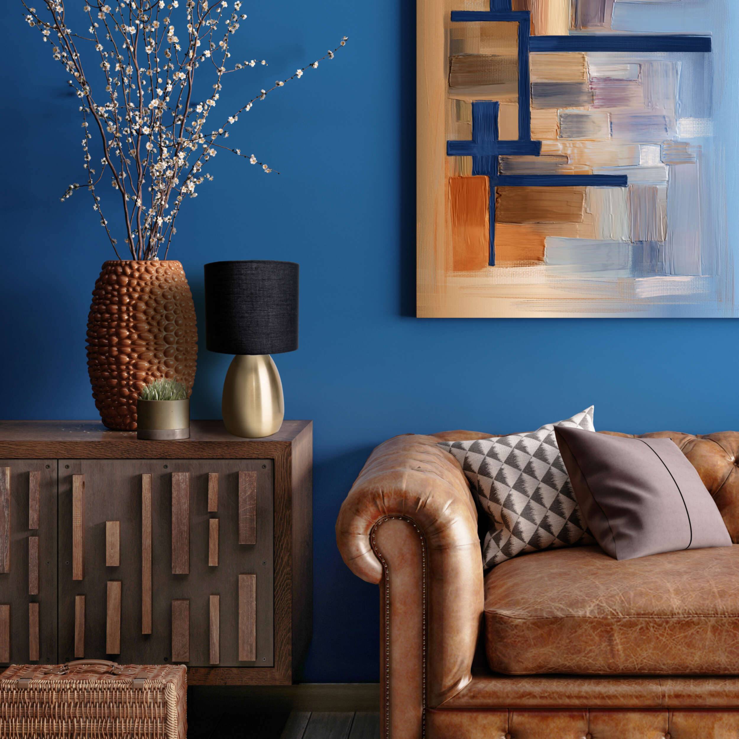 Tischleuchte "AURUM" H: 33 cm gold / schwarz