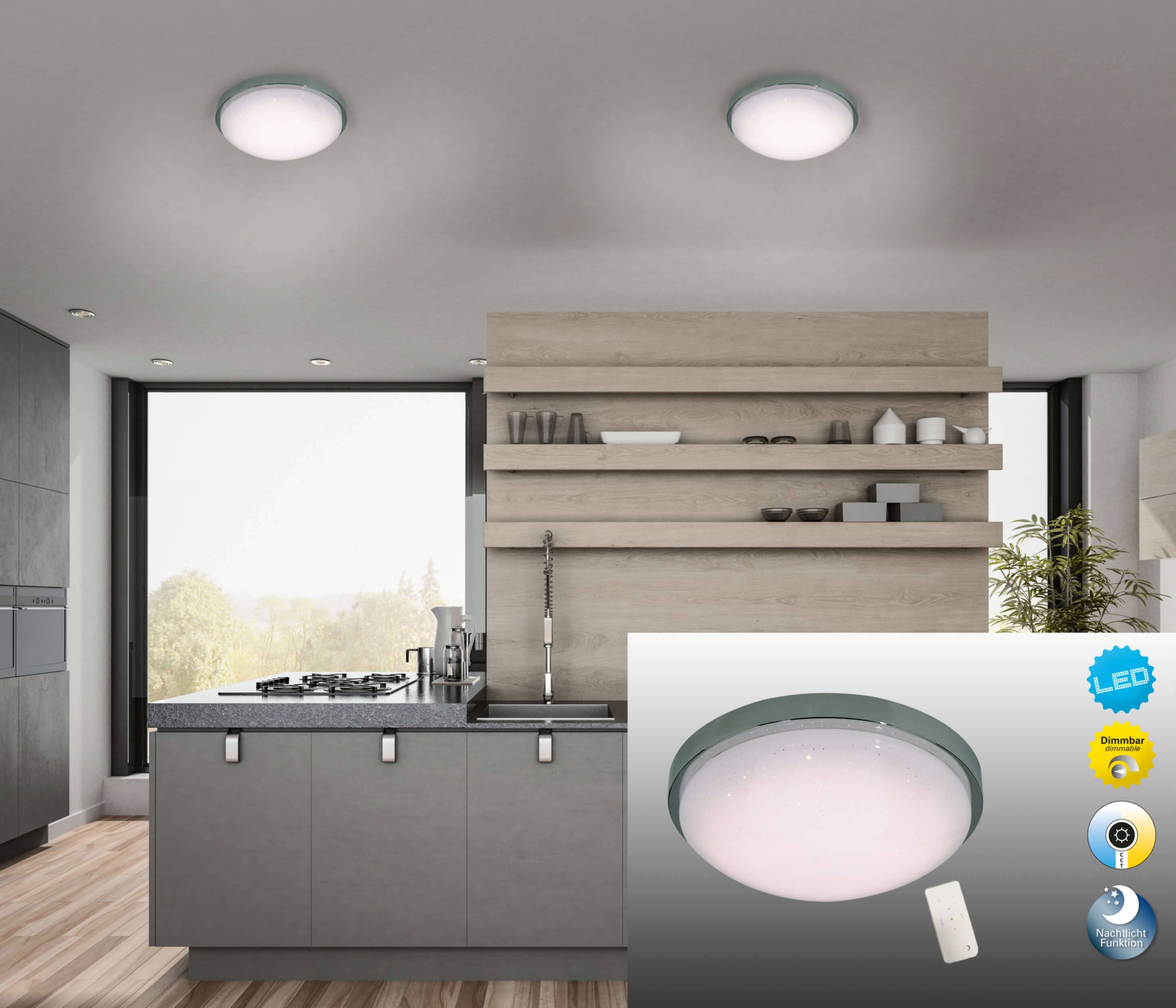 LED Wand u. Deckenleuchte "CATANIA"