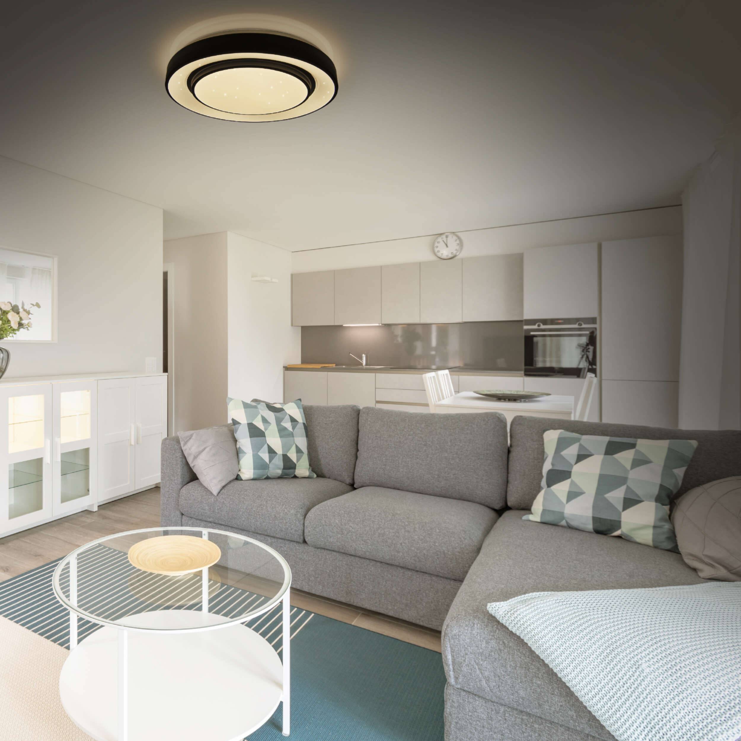 LED Deckenleuchte "MONTEREY" D: 38cm