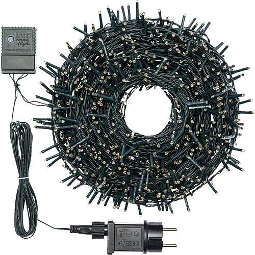 LED Lichterkette 360 ww + bernst. LED 74828