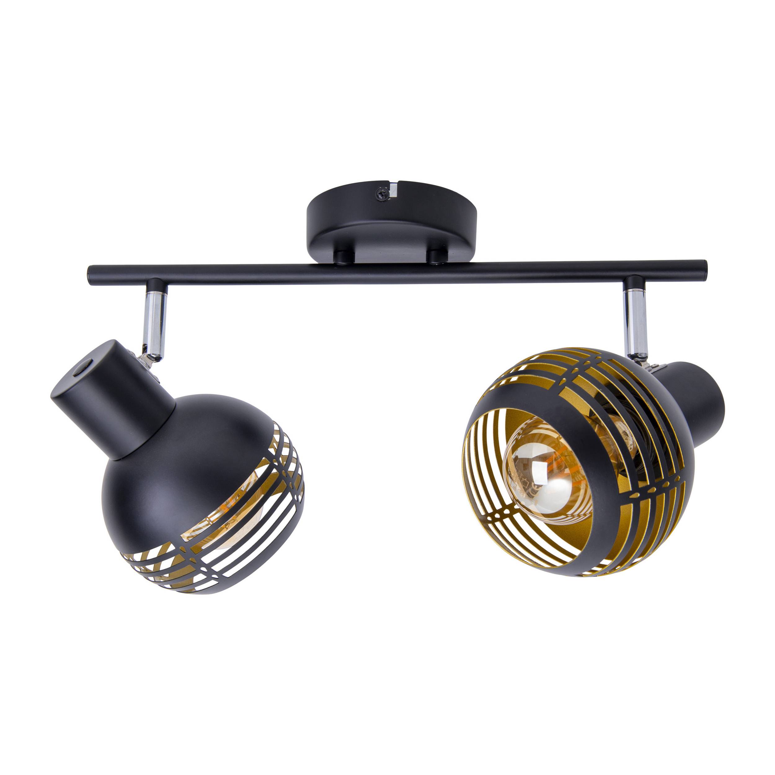 2er Wand-/Deckenleuchte/Spot "CASCO"