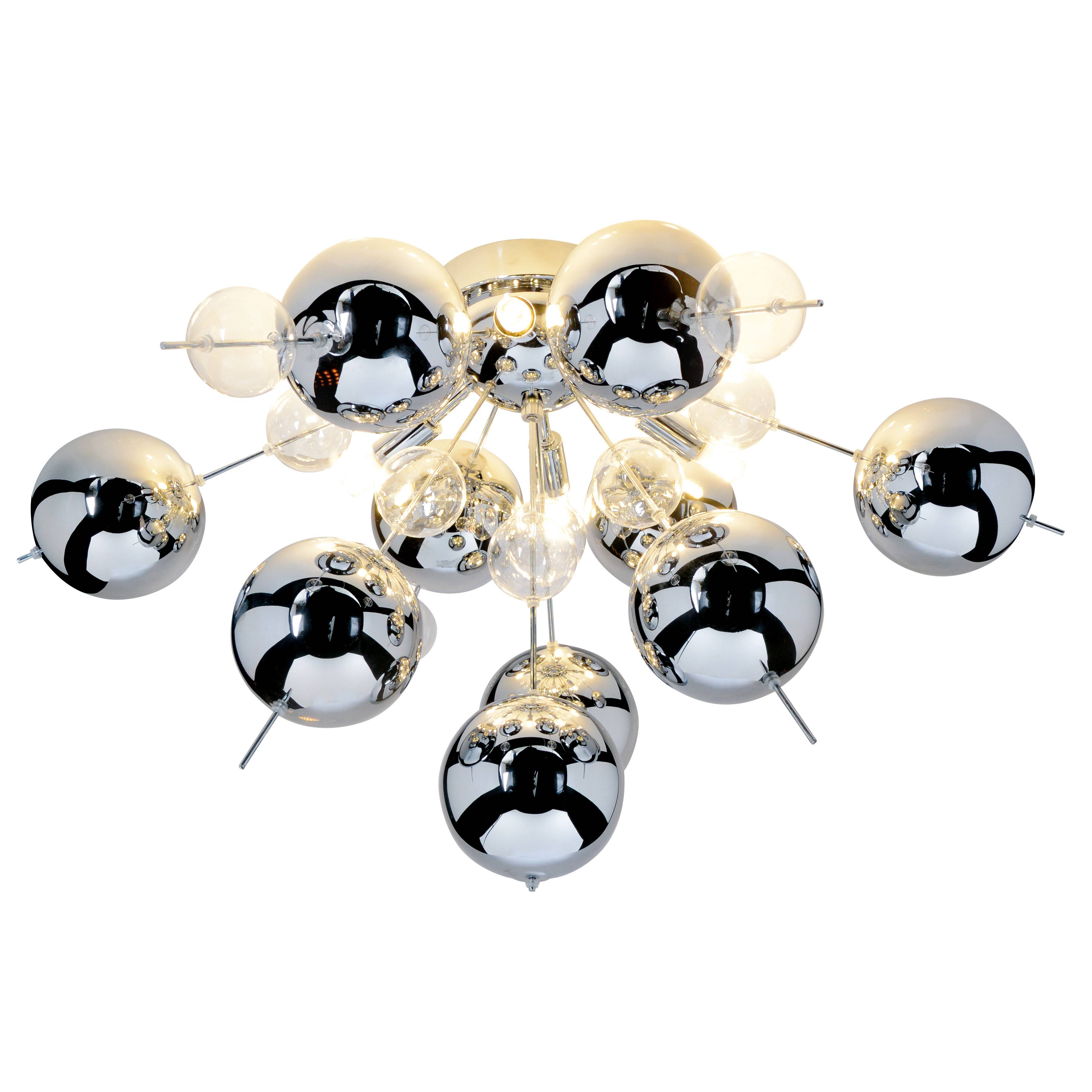 Deckenleuchte "EXPLOSION" D: 57cm chrom