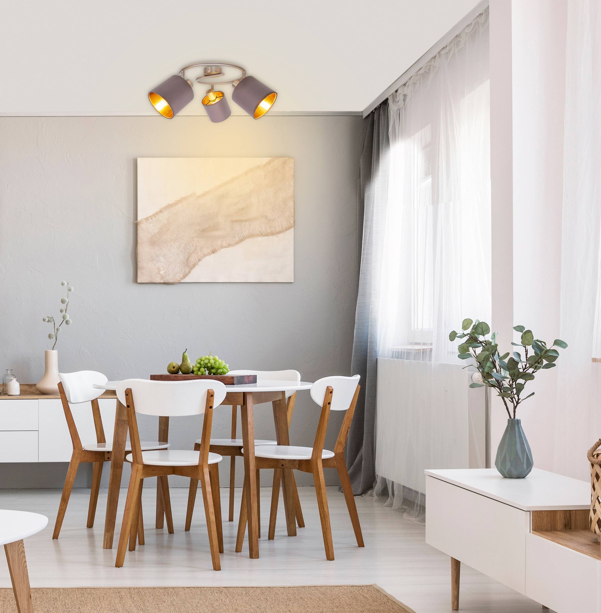 3er Wand-/Deckenrondell/Spot "MARON"