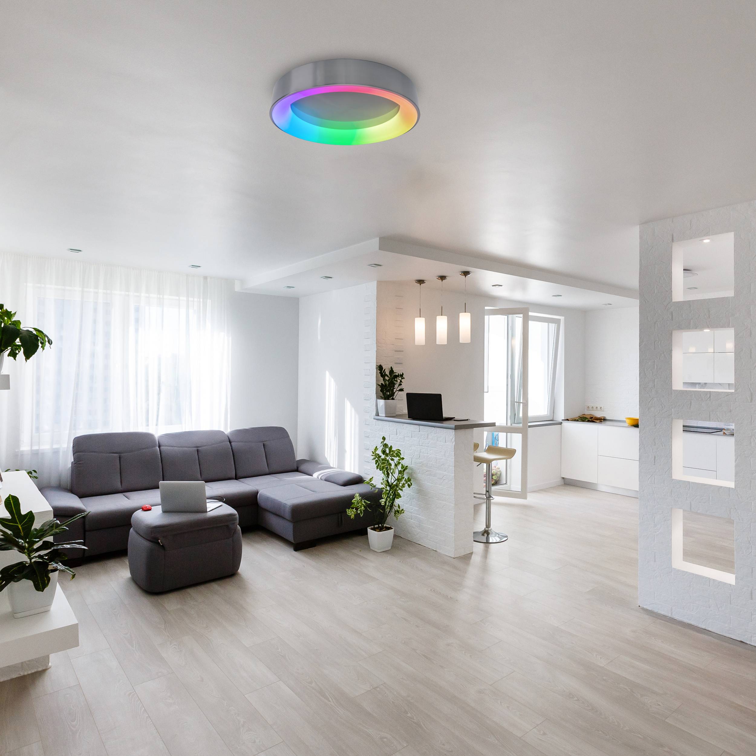 LED Deckenleuchte "MULTO" Ø 46,5cm