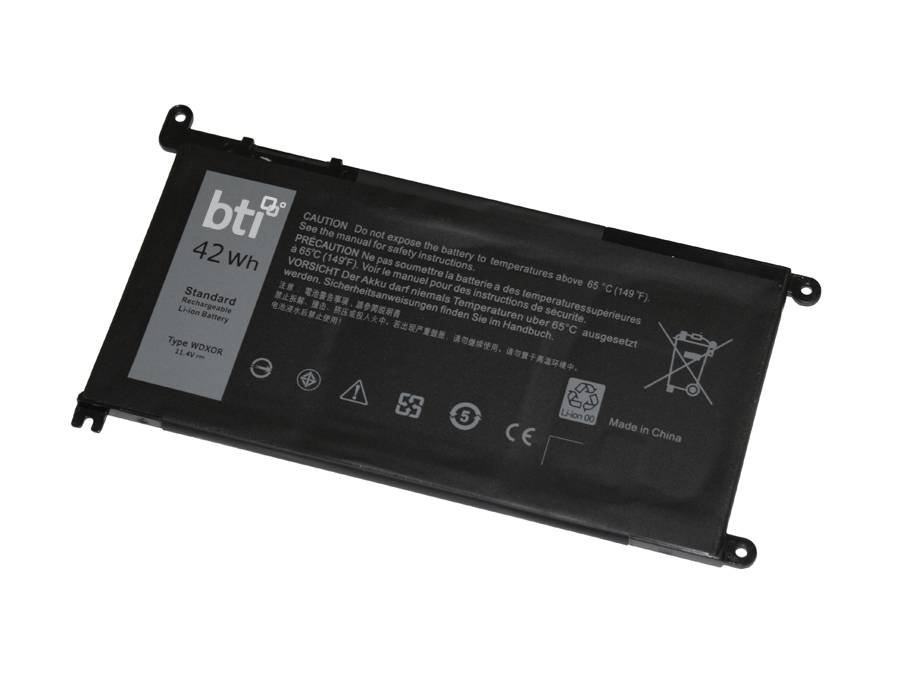BTI WDX0R-BTI - Laptop-Batterie (gleichwertig mit: Dell WDX0R, Dell Y3F7Y)