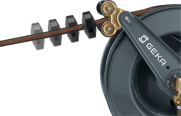 Schlauchaufroller PA30GSK Anschl.-Gew.33,25mm G 1 AG Zoll pulv.STA GEKA