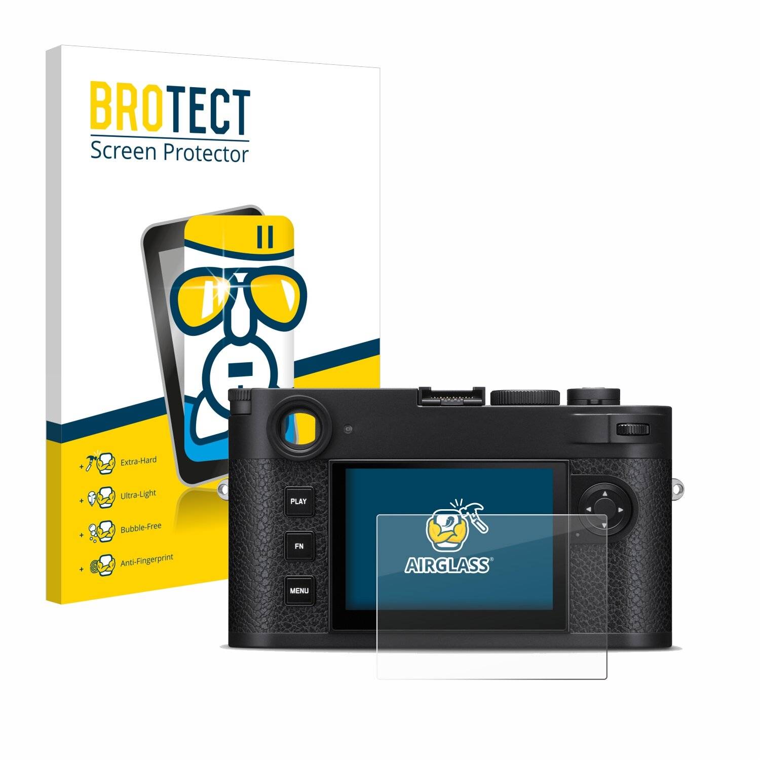BROTECT AirGlass Glas Panzer-Folie für Leica M11-P -