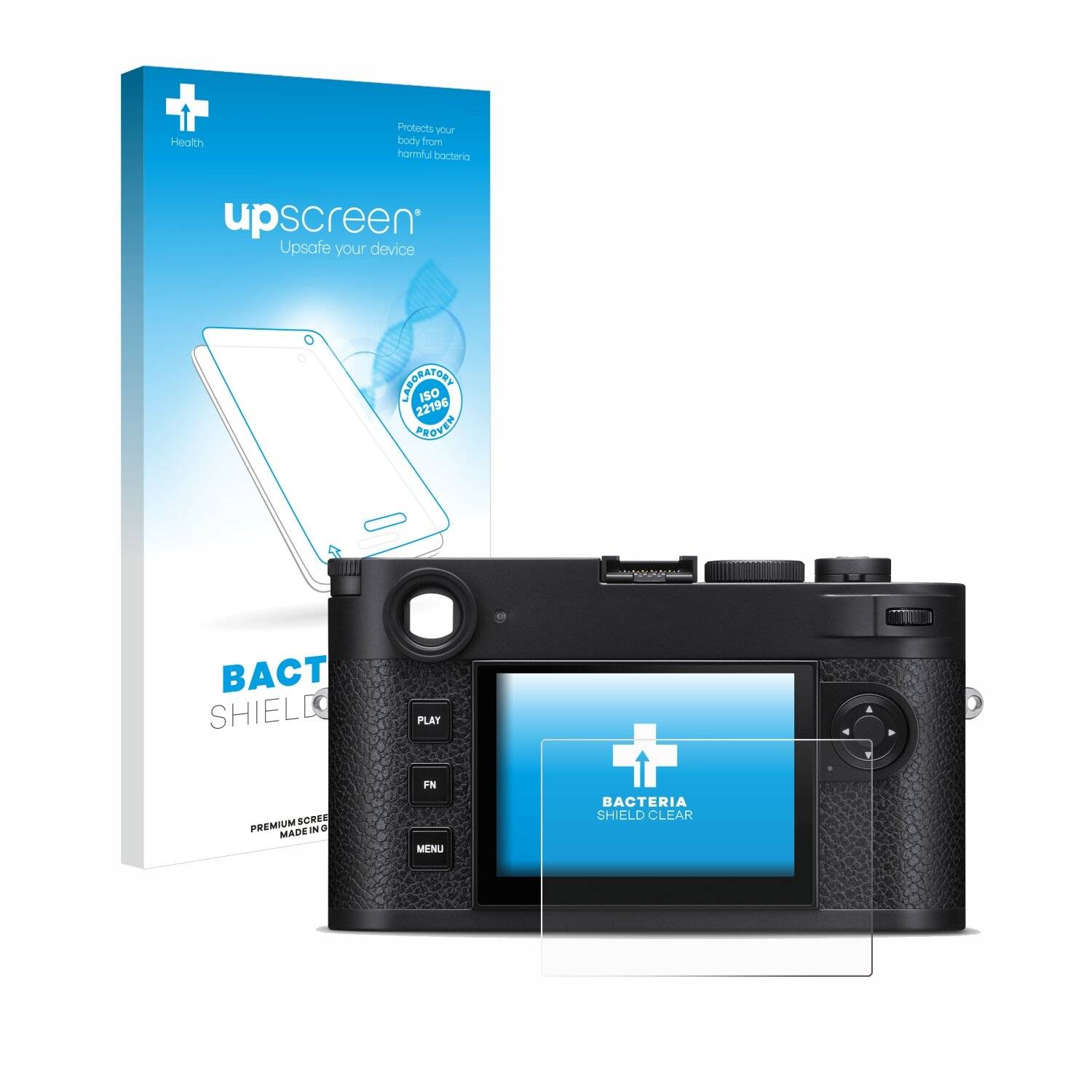 upscreen Bacteria Shield Schutzfolie für Leica M11-P -