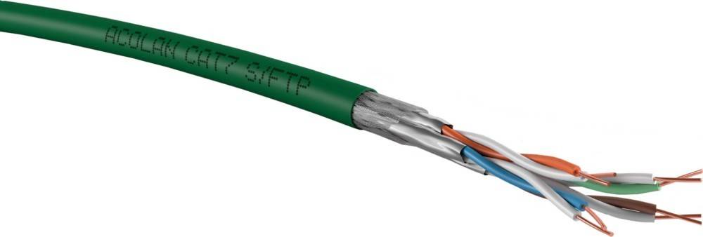 Acome ACOLAN 1000SFP Kat.7 grün R7478A-Cca-T500