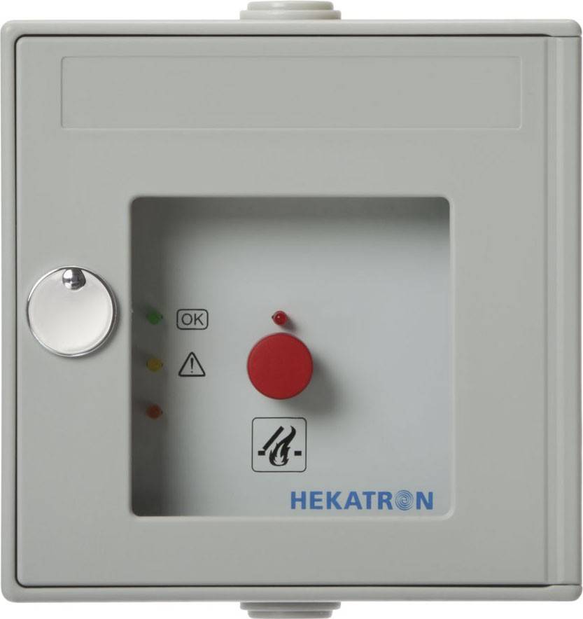 Hekatron Vertriebs Druckknopftaster DKT 02 ge