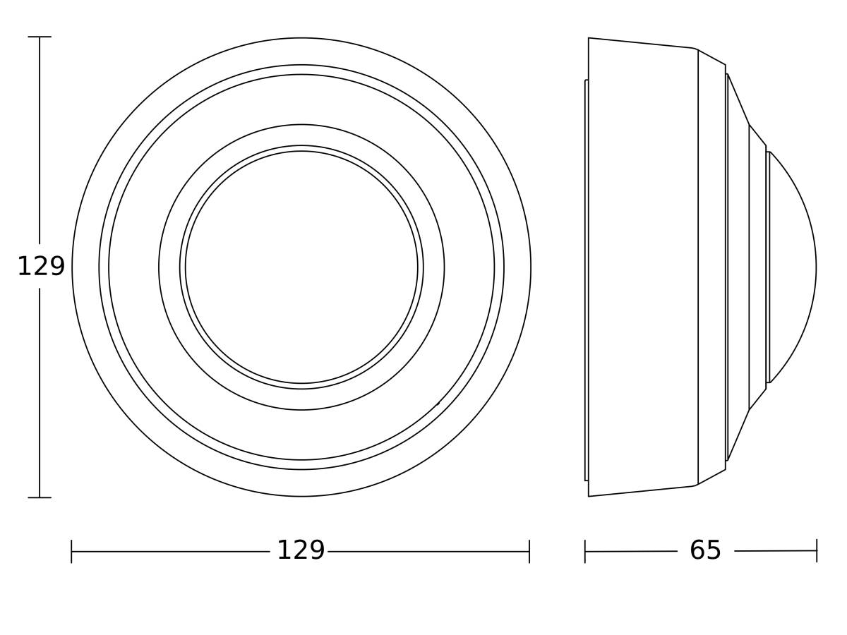 Steinel Bewegungs-u.Präsenzmelder PDIR43608DALI2IDAPsw