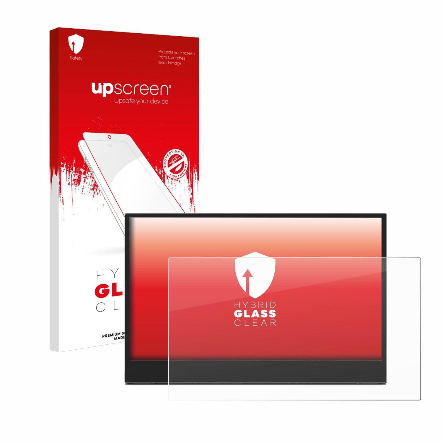 upscreen Hybrid Glas Panzer-Folie für Lenovo L15