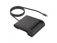 Conceptronic SCR01BC USB-C Smart-ID Kartenleser, USB Typ-C, 0,9 m, Schwarz, 58 g