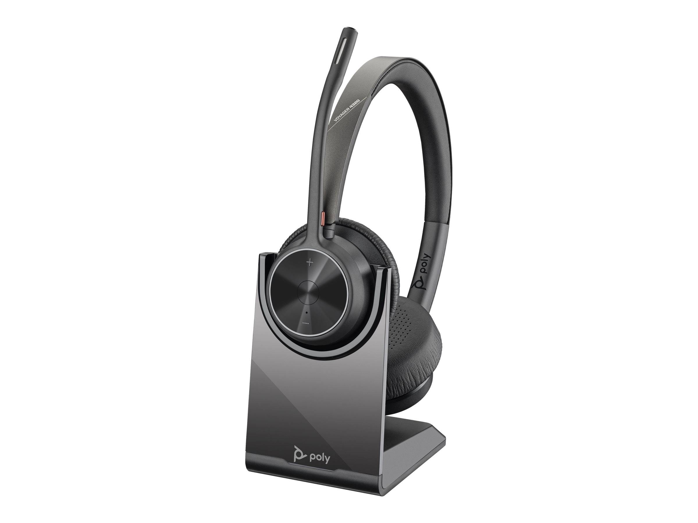 HP - Poly Voyager 4320 - Headset - On-Ear - Bluetooth