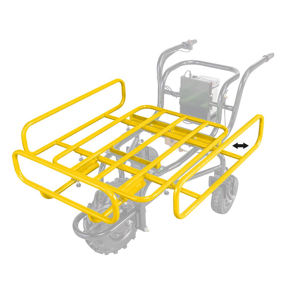 BAMATO Transportaufsatz für elektrische Schubkarre MTR-260