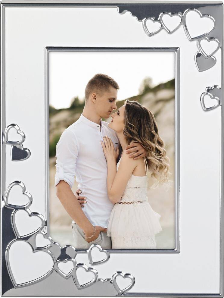 Hama Porträtrahmen Valentine, Weiß, 13 x 18 cm (00193104)