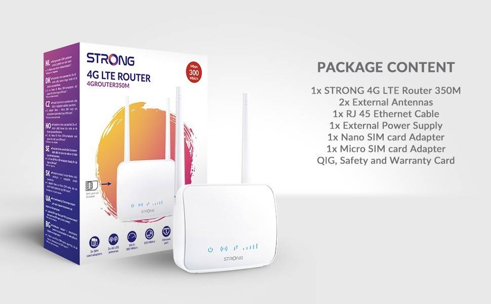 Strong 4G Router 4GROUTER350M