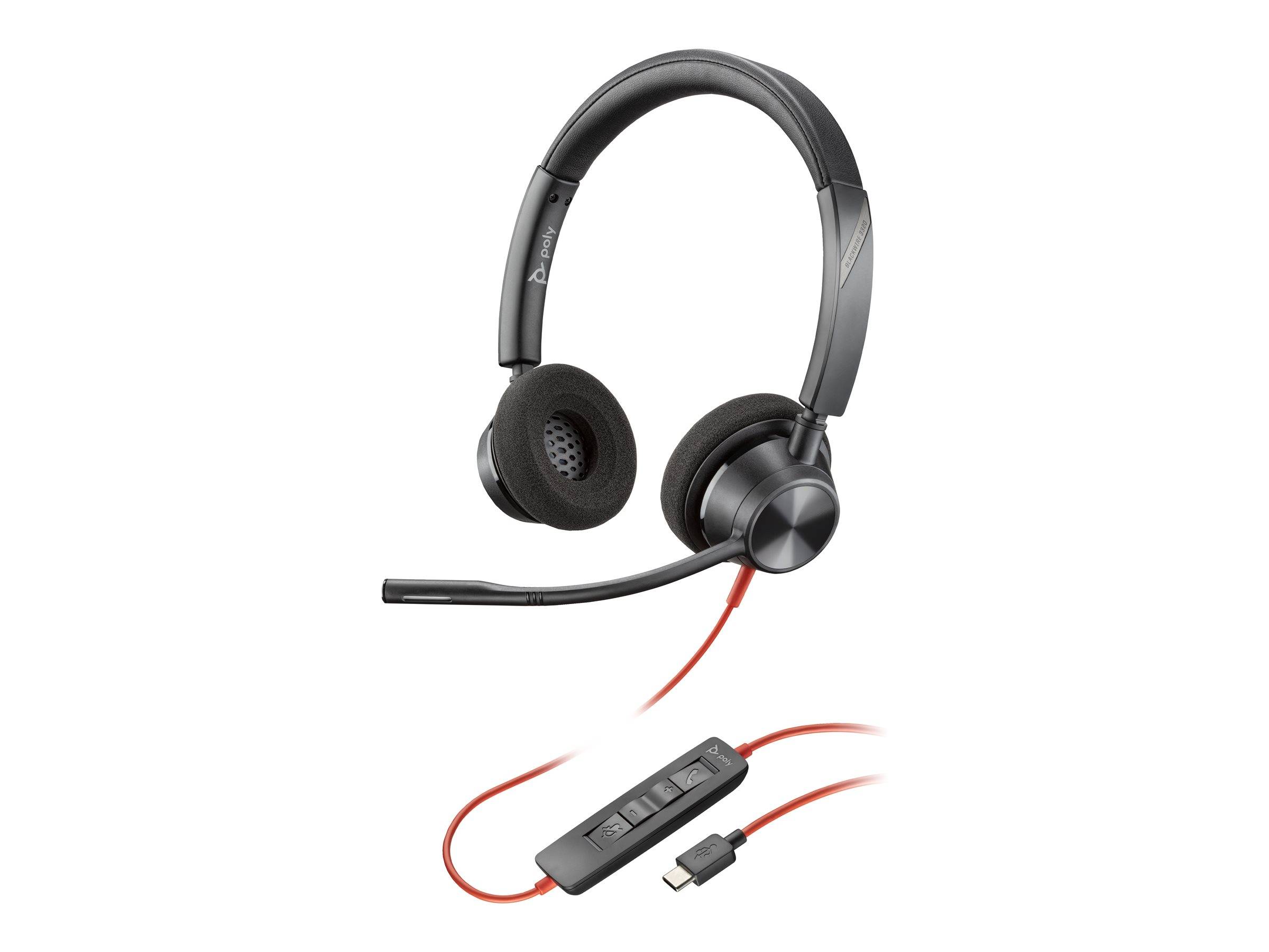 HP - Poly Blackwire 3320 - Blackwire 3300 series - Headset