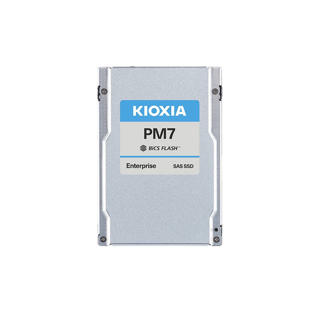 KIOXIA PM7-R Series KPM7VRUG7T68 - SSD - Enterprise, Read Intensive - verschlüsselt - 7680 GB - intern - 2.5" (6.4 cm)