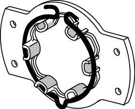 Somfy Universallager 9410715