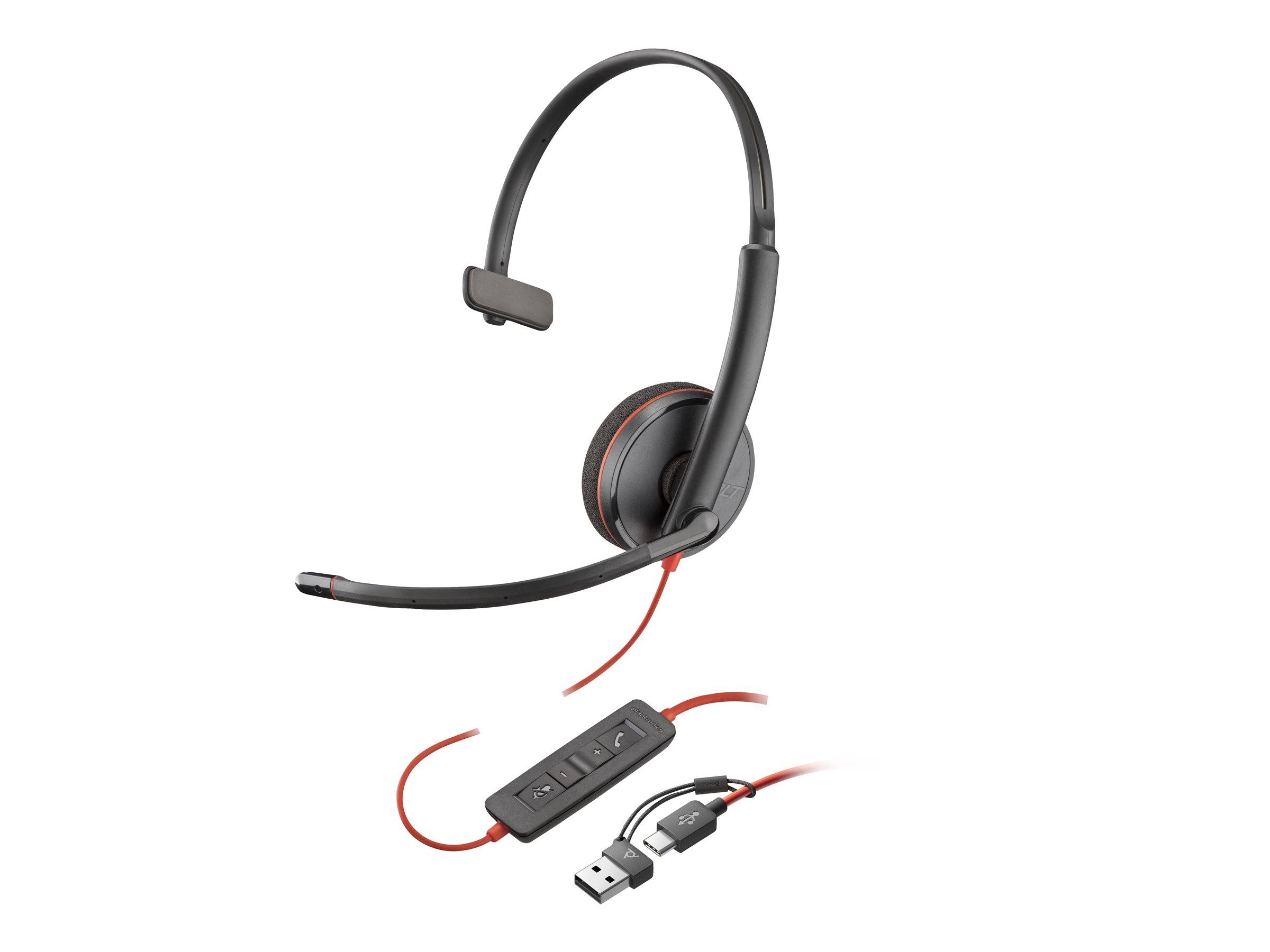 HP - Poly Blackwire 3210 - Blackwire 3200 Series - Headset