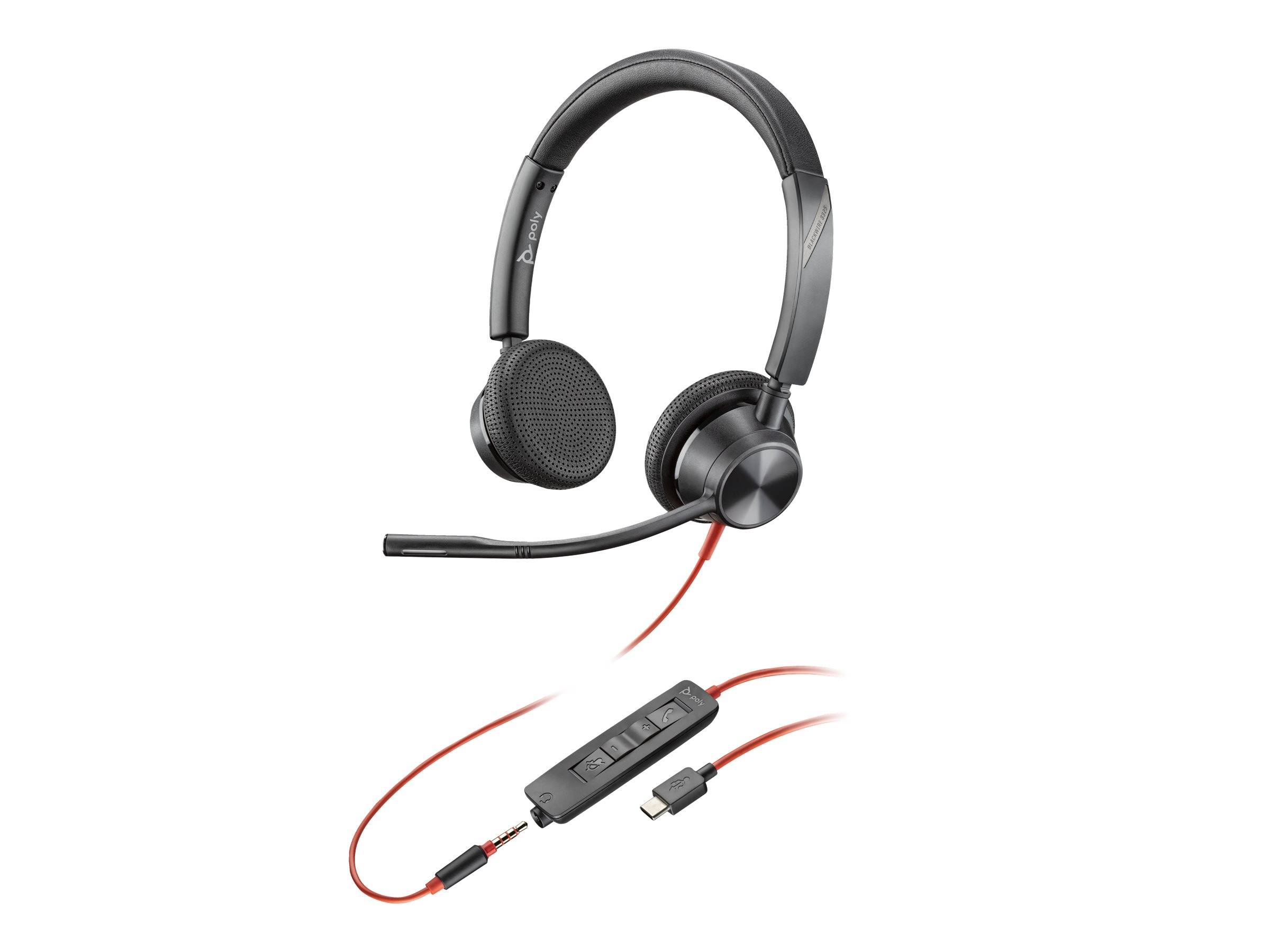 HP - Poly Blackwire 3325 - Blackwire 3300 series - Headset