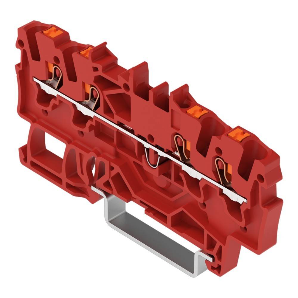 WAGO GmbH & Co. KG 4-Leiter-Durchgangsklemme 2201-1403