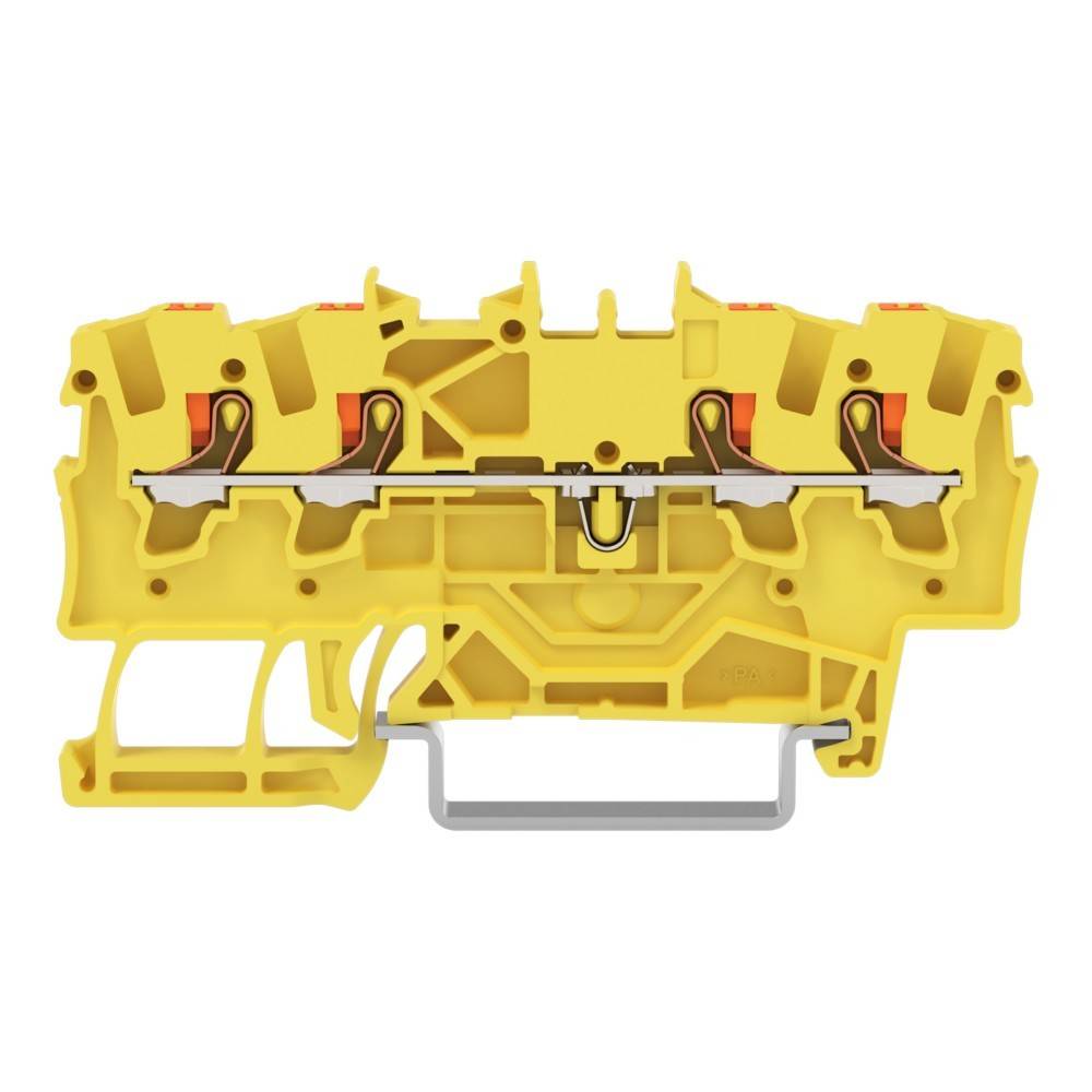 WAGO GmbH & Co. KG 4-Leiter-Durchgangsklemme 2201-1406