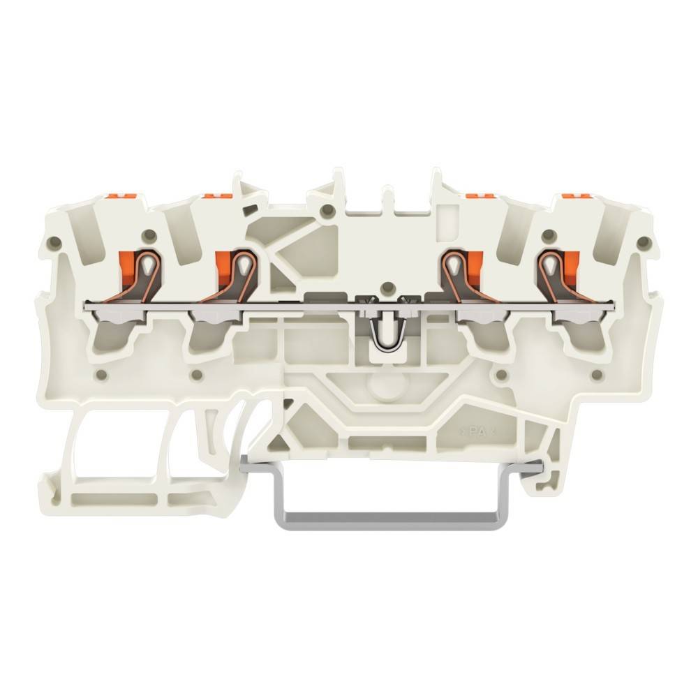 WAGO GmbH & Co. KG 4-Leiter-Durchgangsklemme 2201-1409