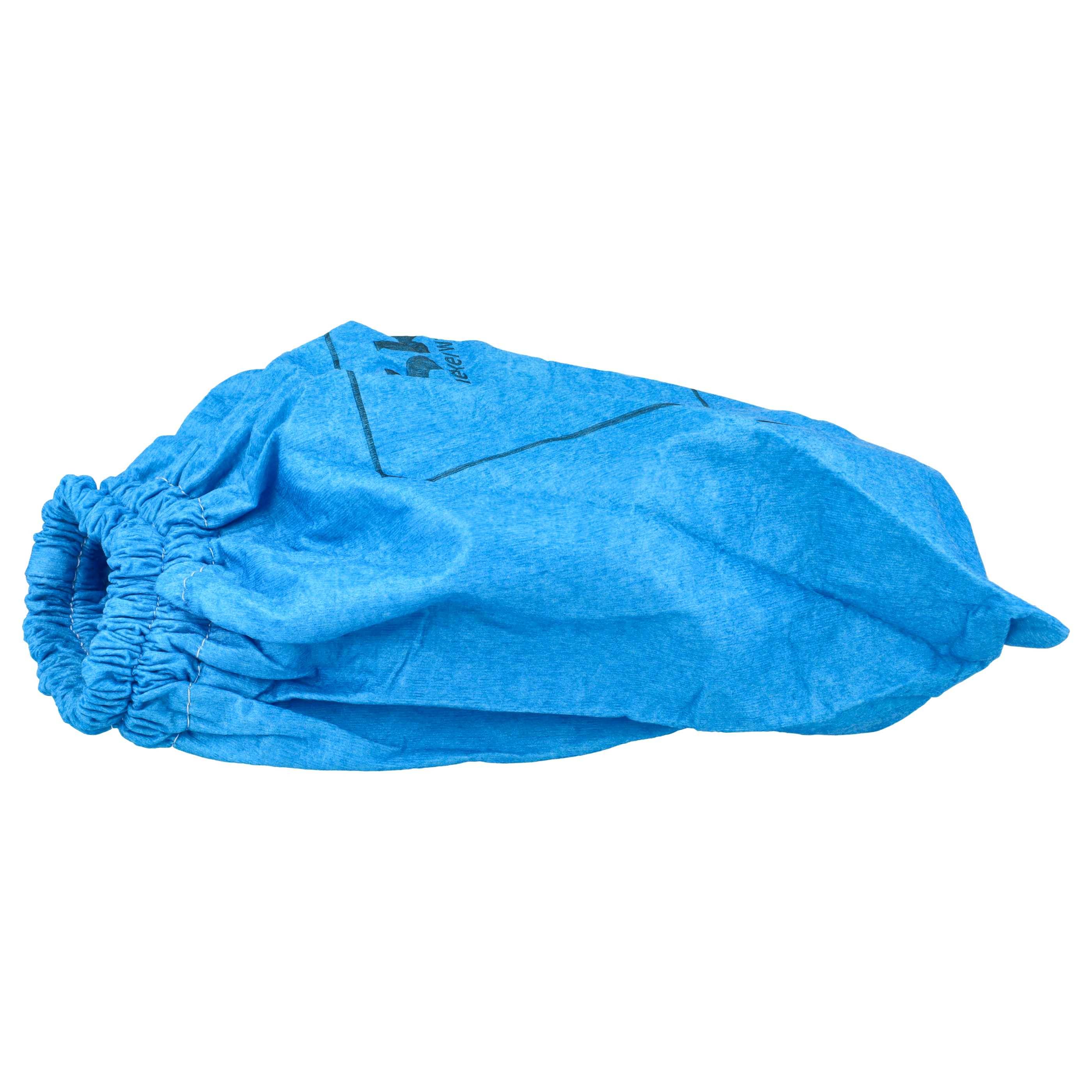 vhbw 10x Textilfilter kompatibel mit Einhell TE-VC 36/25 Li, TE-VC 2340 SA Staubsauger, Nass-/Trockensauger - Stoffbeutel, Abwaschbar Blau