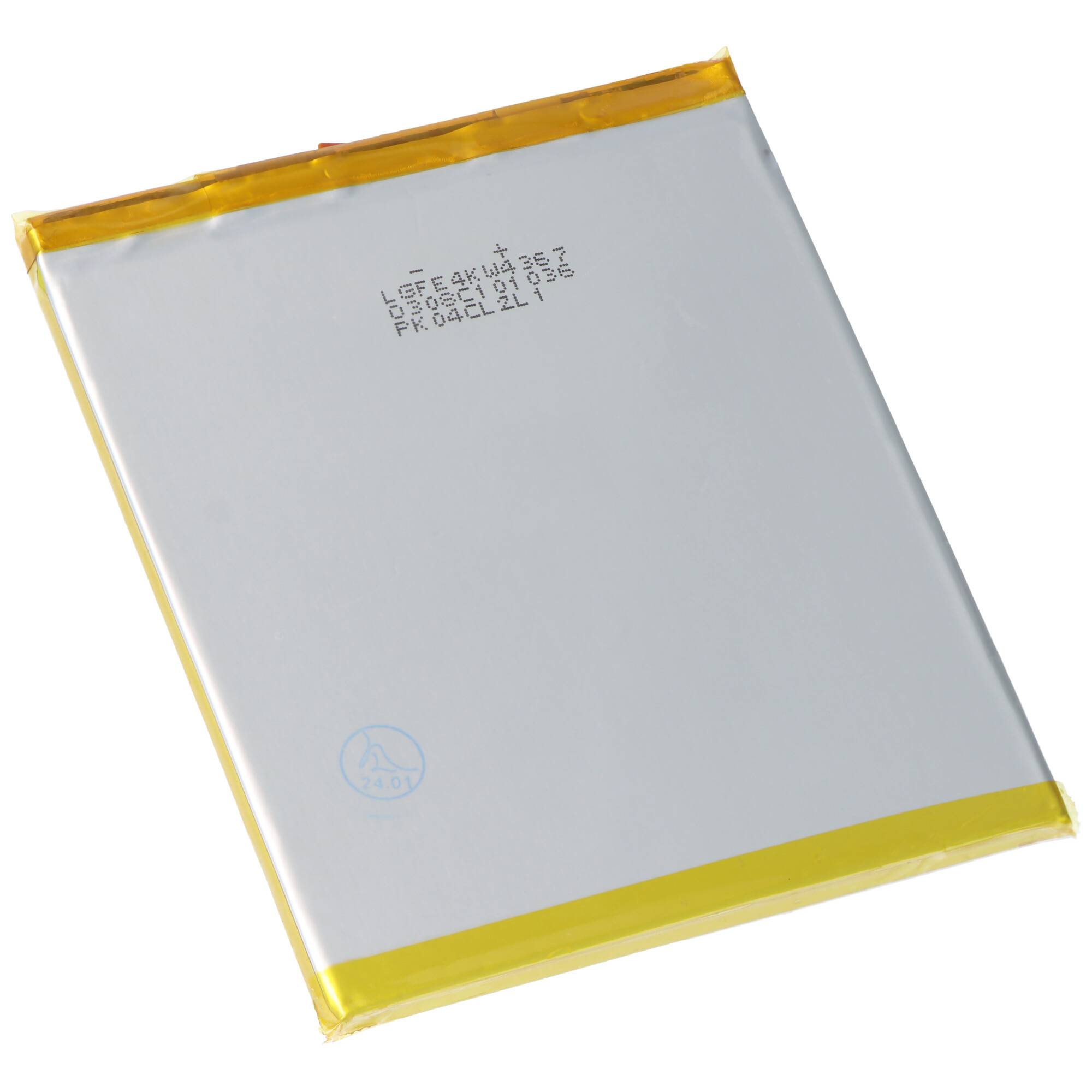 Akku passend für Gigaset ME Pro Li-Polymer 3.85V 4000mAh 15.4Wh, Abmessungen 81,2 x 66,2 x 4,3mm