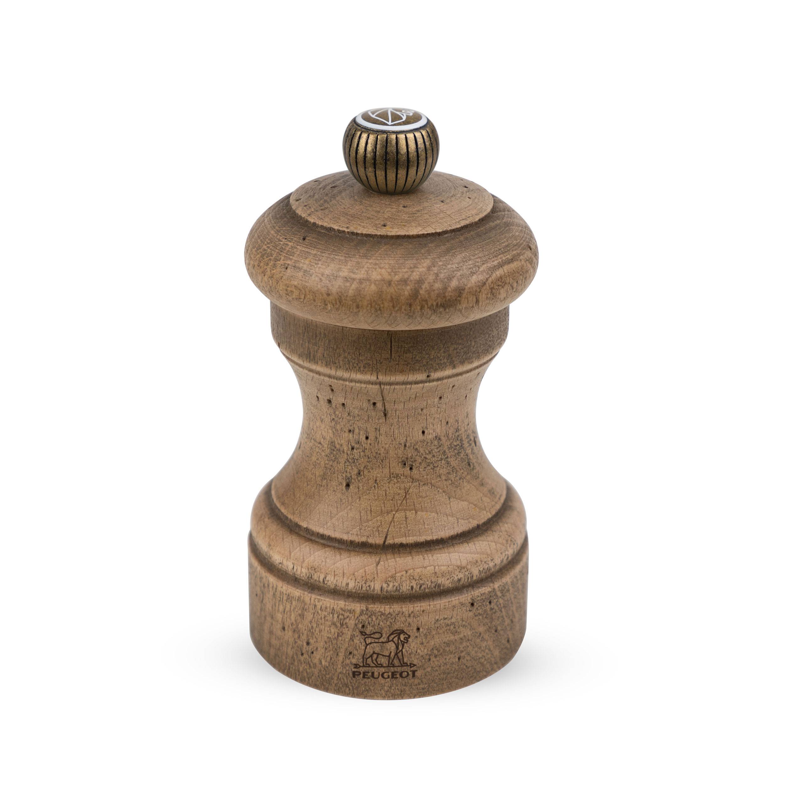 Peugeot Bistro Antiquaire Salzmühle, Salz Mühle, Salzstreuer, Buchenholz, 10 cm, 30940