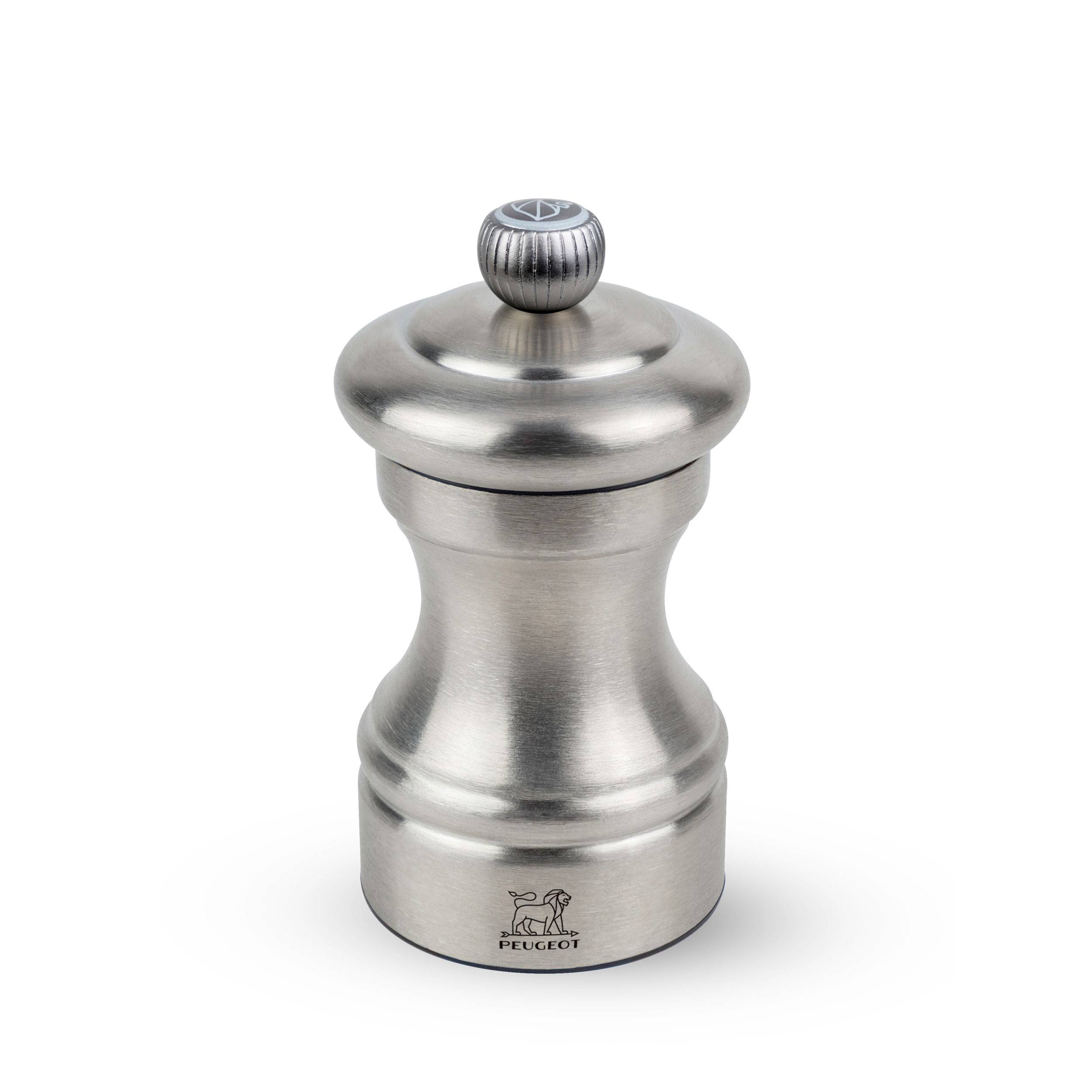 Peugeot Bistro Chef Salzmühle, Salz Mühle, Edelstahl, Silber, 10 cm, 33040