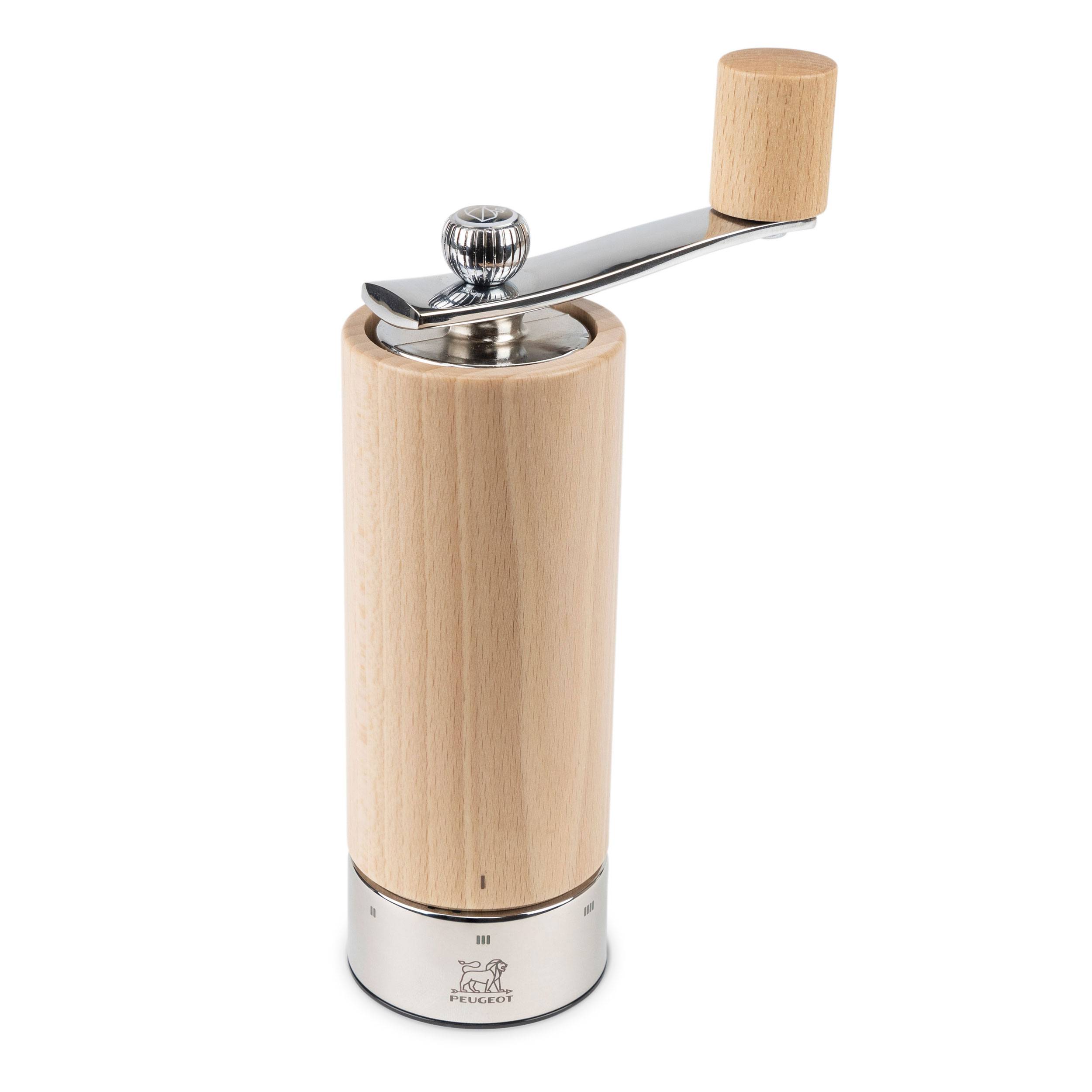 Peugeot Saveurs Isen U Select Salzmühle, Salz Mühle, Gewürzmühle, Holz, Natur, 18 cm, 37314