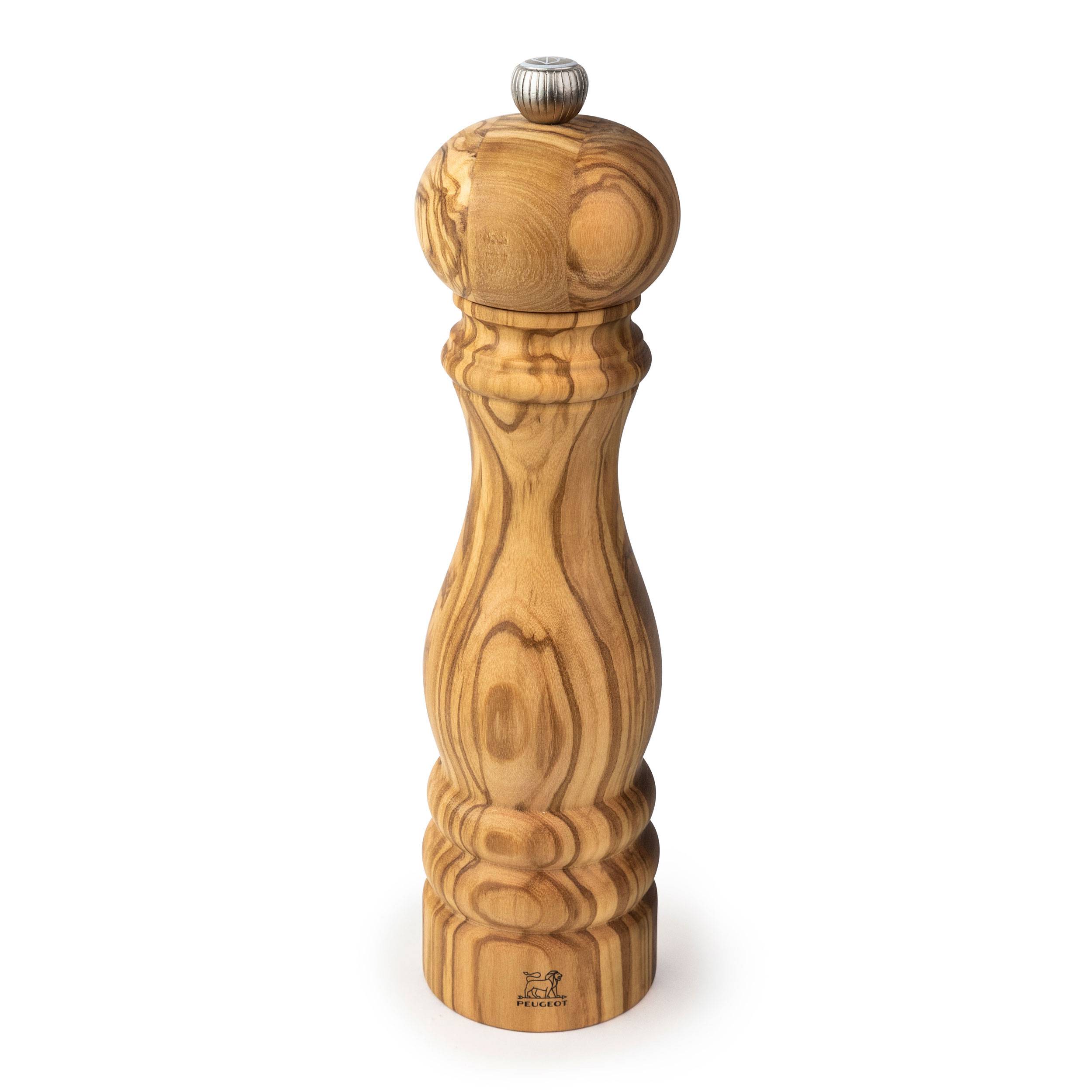 Peugeot Salzmühle Paris Olivenholz, Gewürzmühle, gemasert, 22 cm, 38182