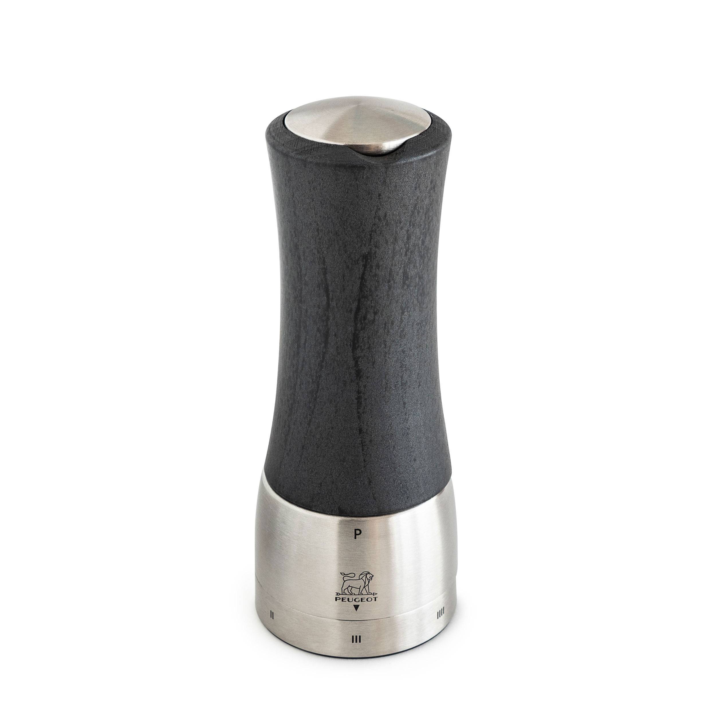 Peugeot Pfeffermühle Daman uSelect Graphite, ehemals Madras, Holz und Edelstahl, 16 cm, 39462