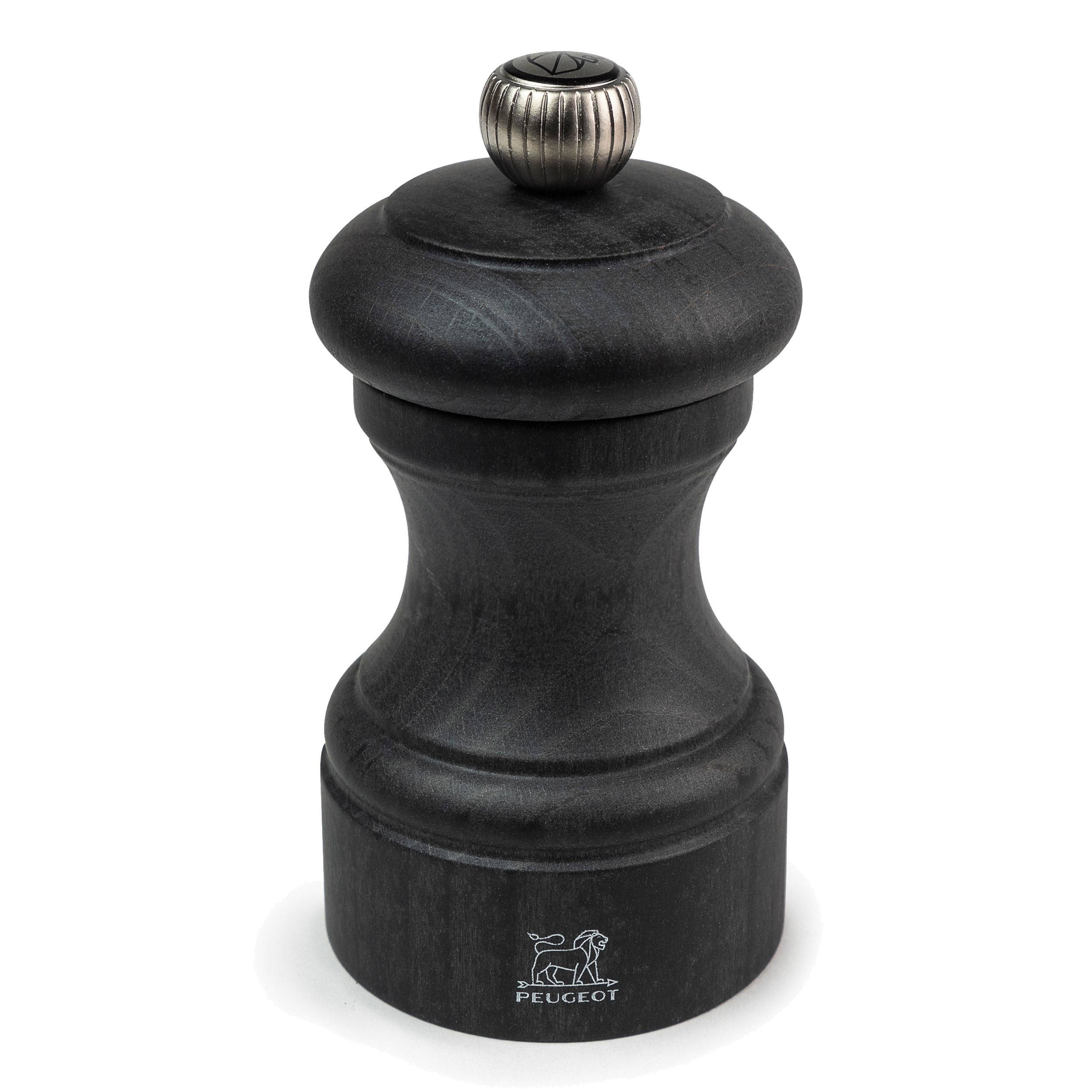 Peugeot Pfeffermühle Bistro Graphite, Gewürzmühle, Holz, Anthrazitgrau, 10 cm, 39509