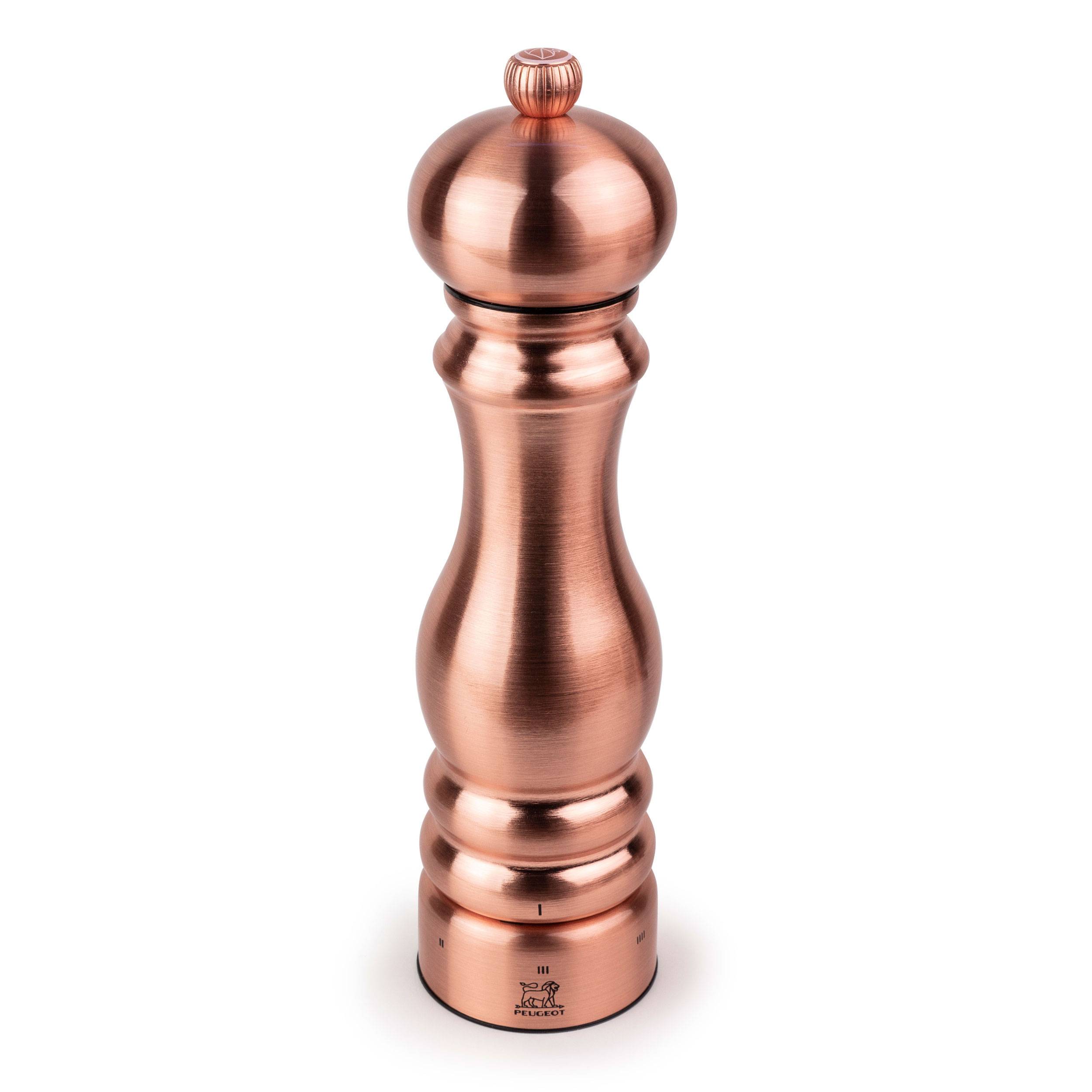 Peugeot Salzmühle Paris Chef Copper uSelect, Edelstahl, Kupfer, 22 cm, 39813