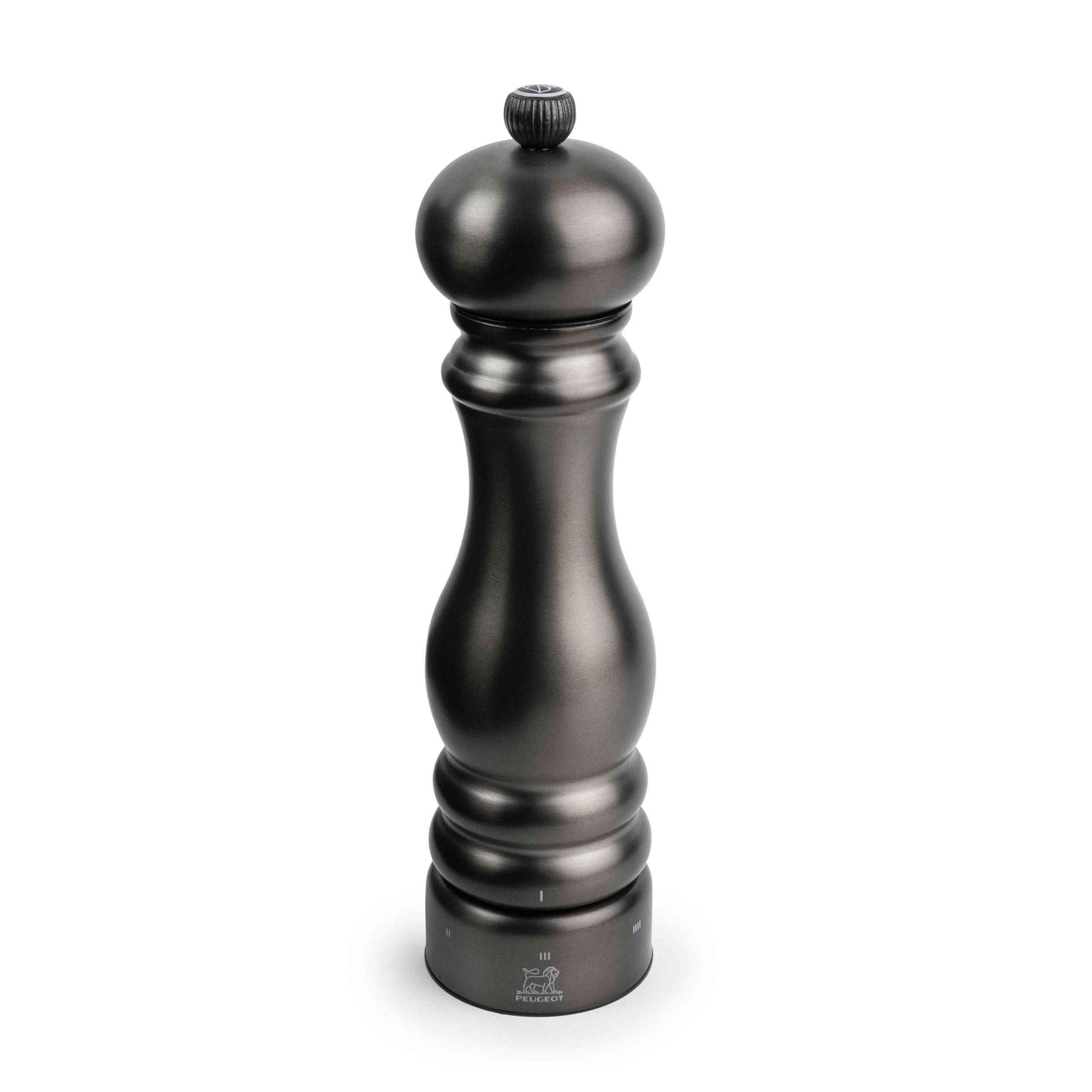 Peugeot Salzmühle Paris Chef Carbone uSelect, Edelstahl, 22 cm, 39851