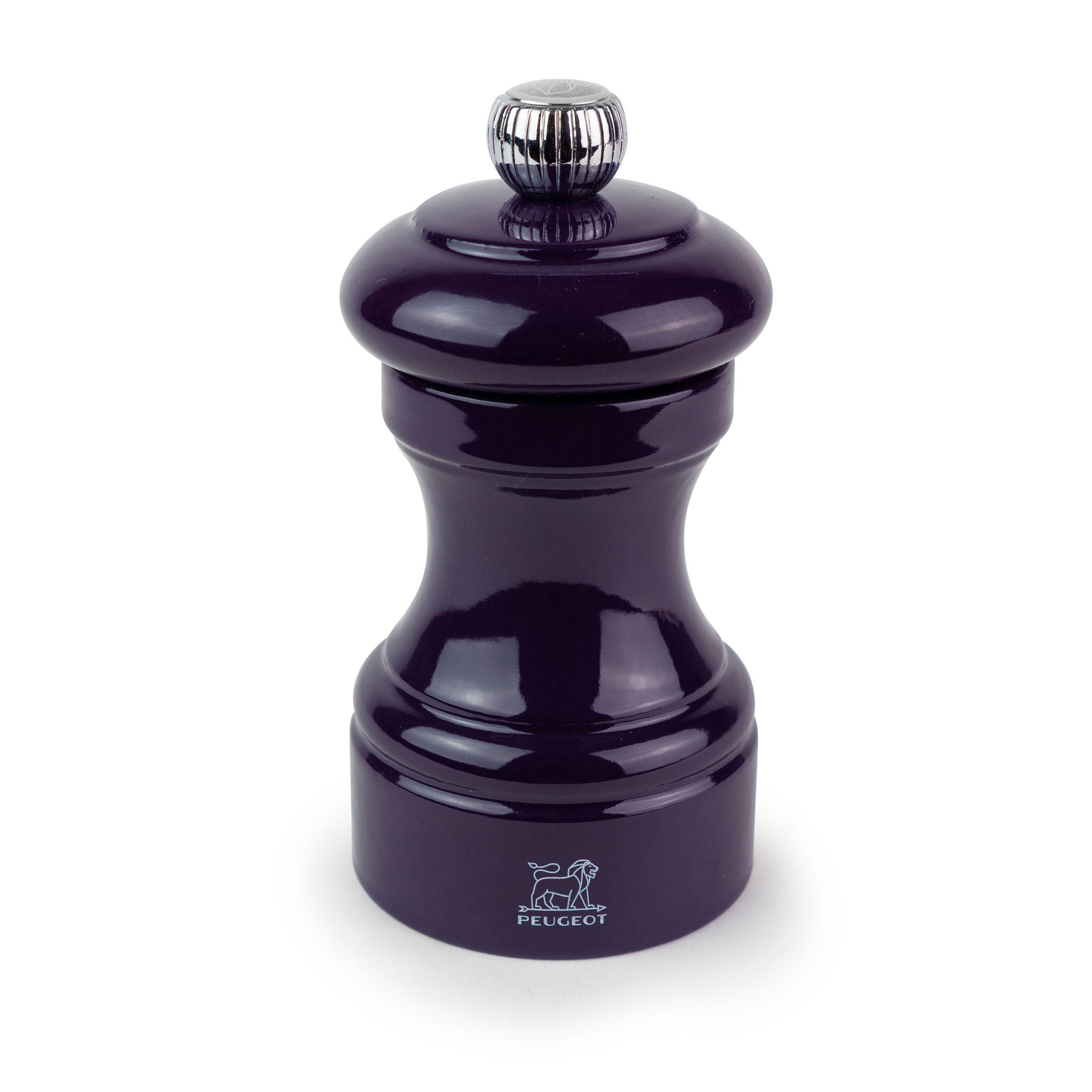 Peugeot Salzmühle Bistro, Bistrorama, lackiert, Holz, Aubergine, 10 cm, 40772