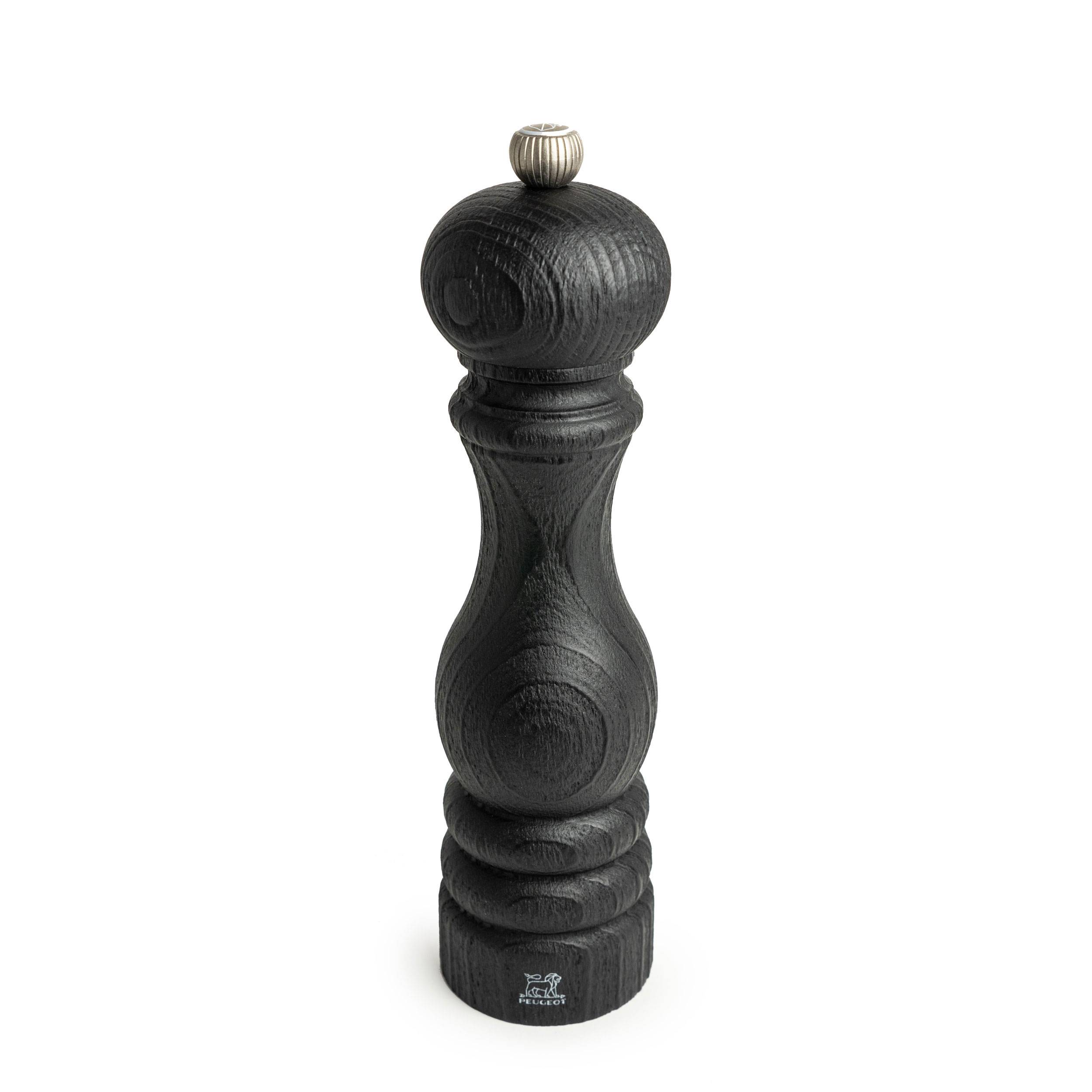 Peugeot Paris Nature Black Salzmühle, Salz Mühle, Gewürzmühle, Holz, Schwarz, 22 cm, 41434
