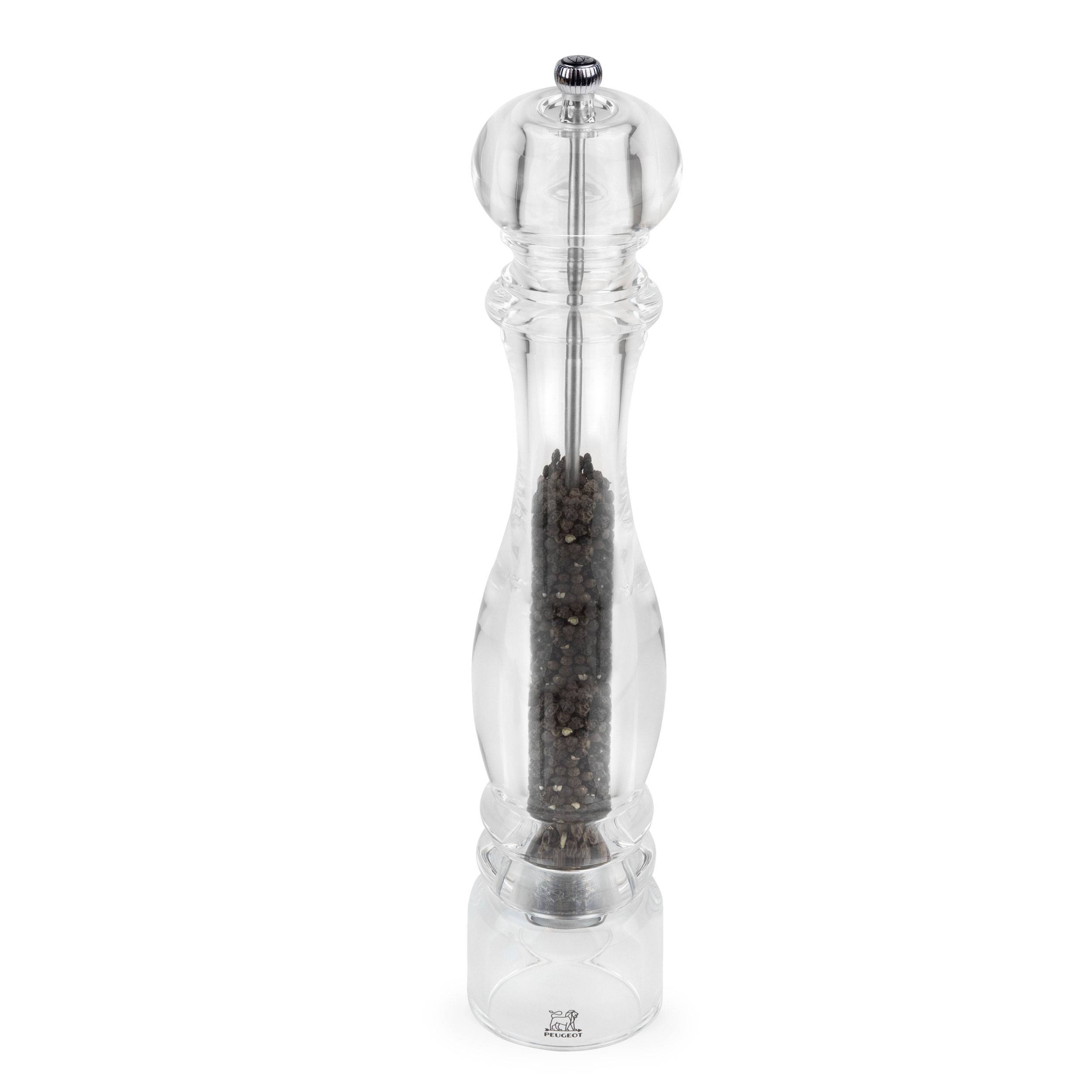 Peugeot Nancy Pfeffermühle, Pfeffer Mühle, Acryl, Transparent, 38 cm, 900838
