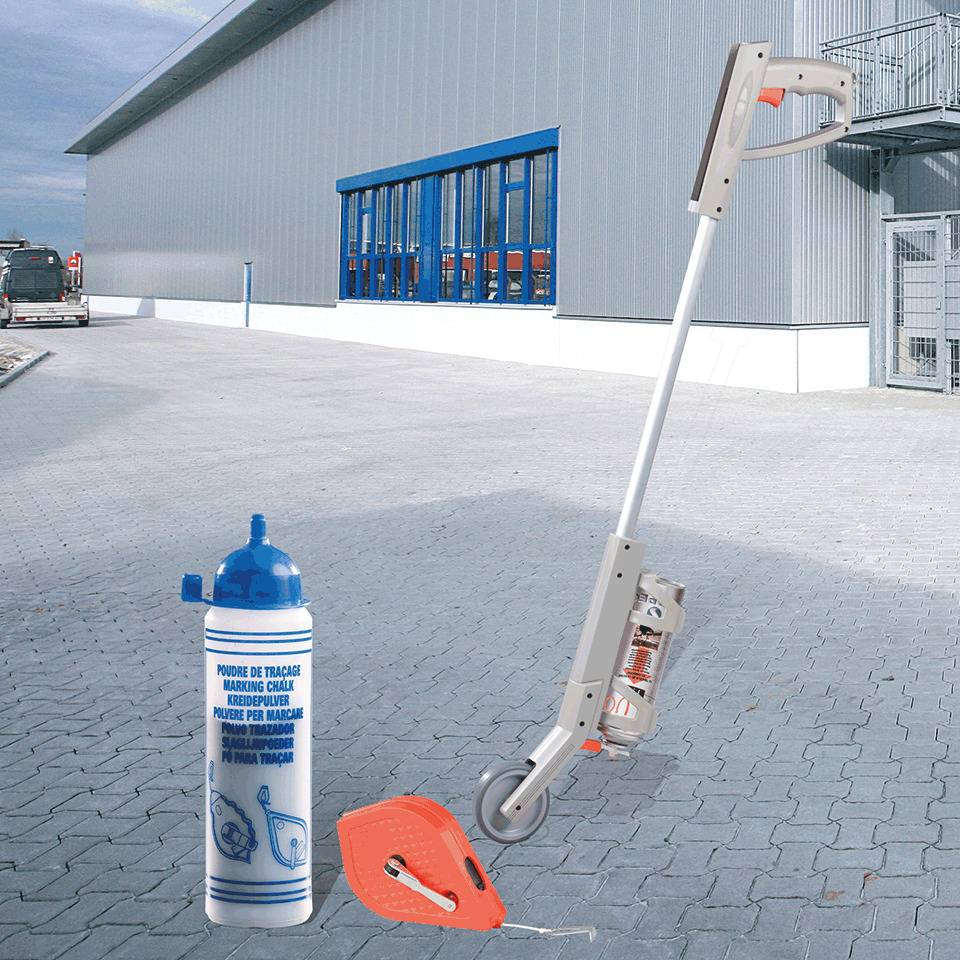 A.M.P.E.R.E. Ersatz-Markierpulver für Markierungsgerät Super Striper, 200g/Dose